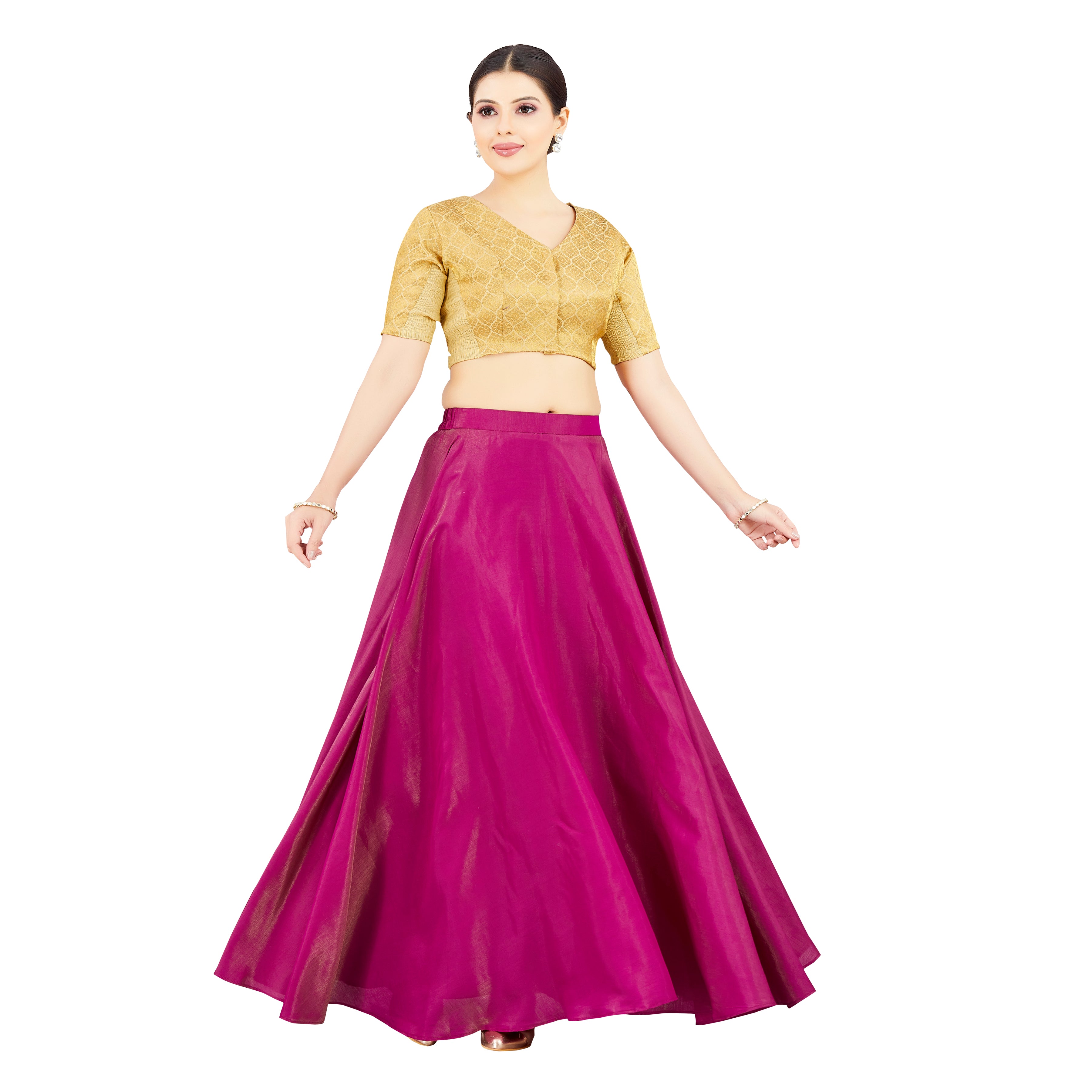 Neha Silk Skirt - Roop Darshan