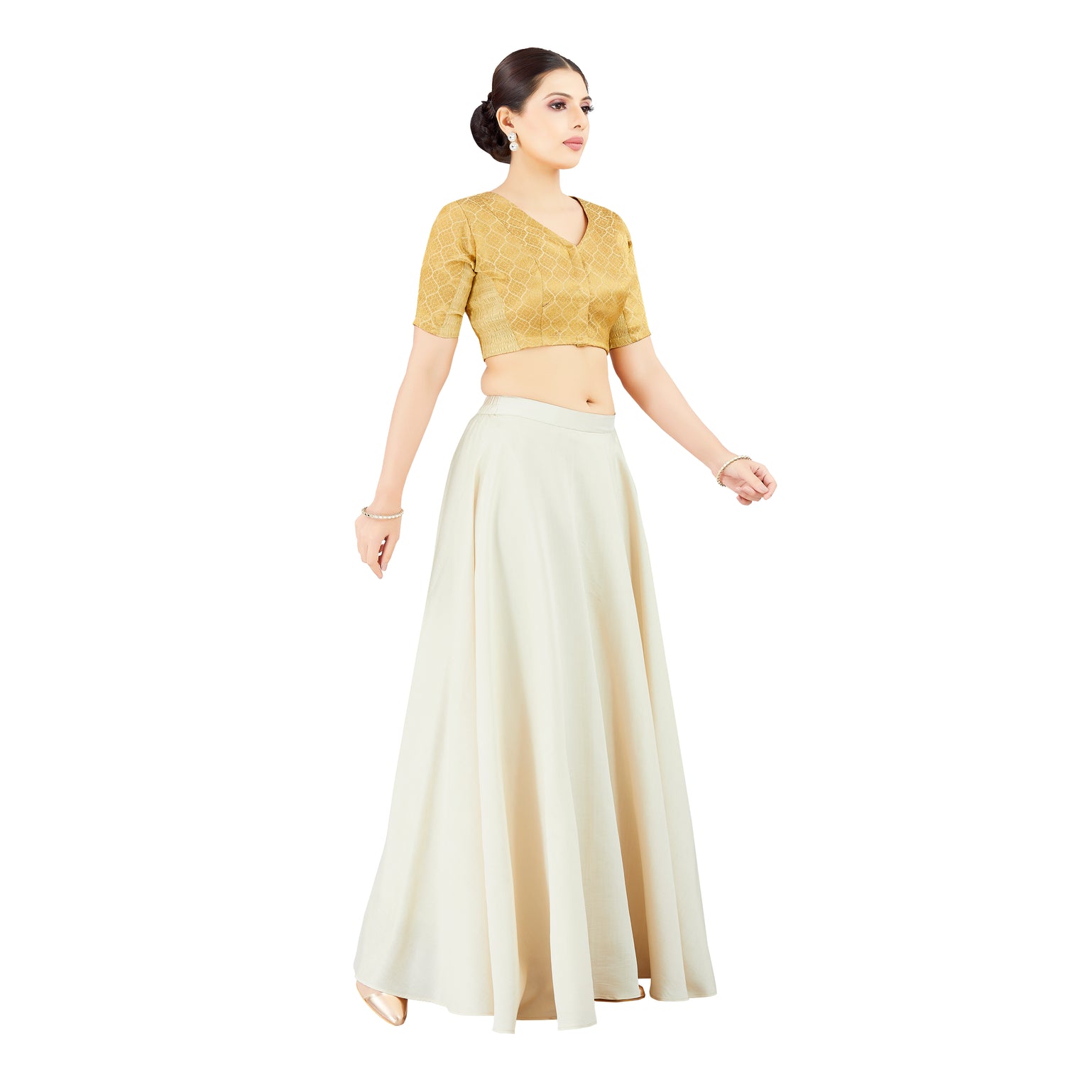 Neha Silk Skirt - Roop Darshan