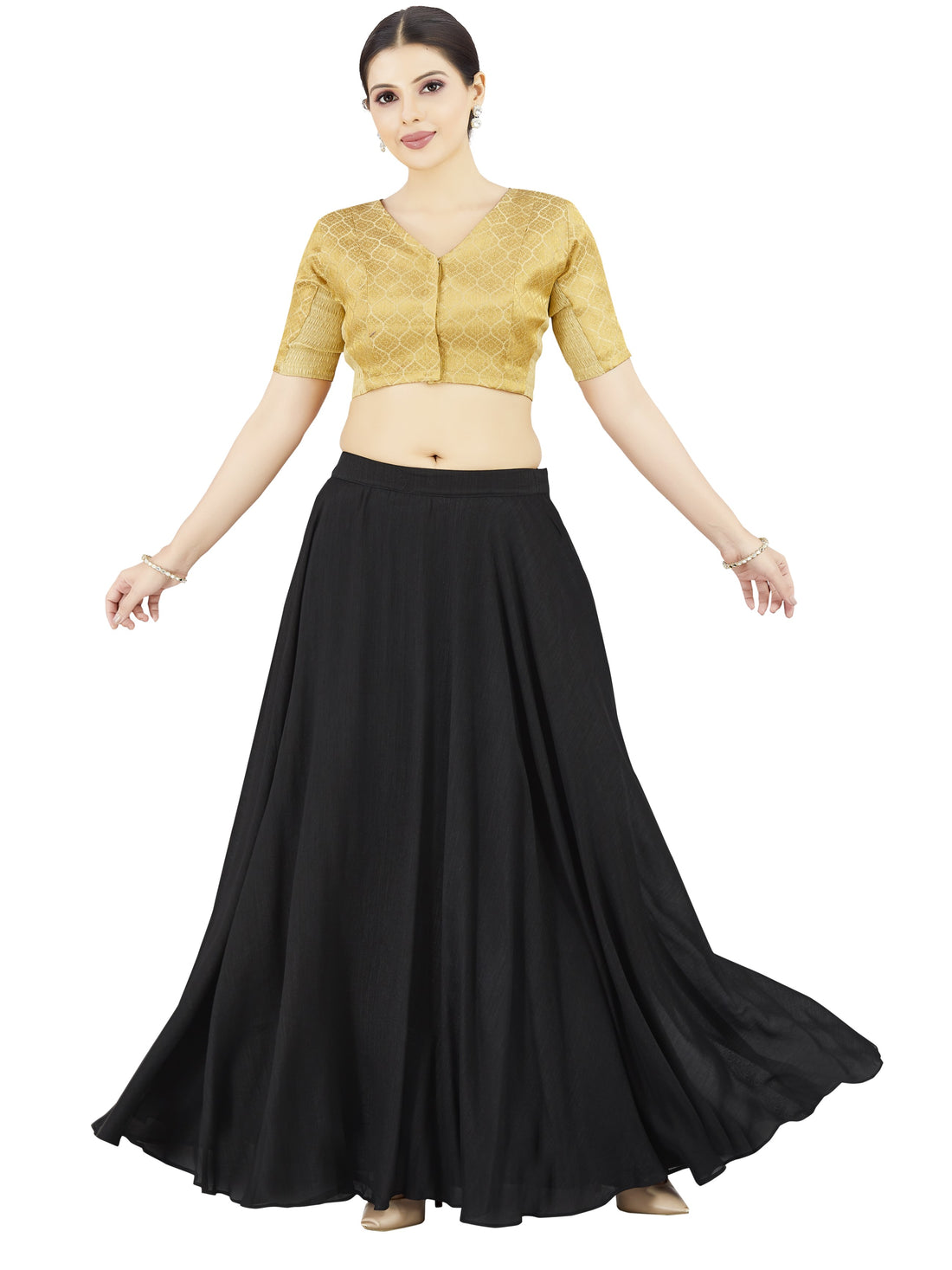 Sara Silk Skirt - Roop Darshan