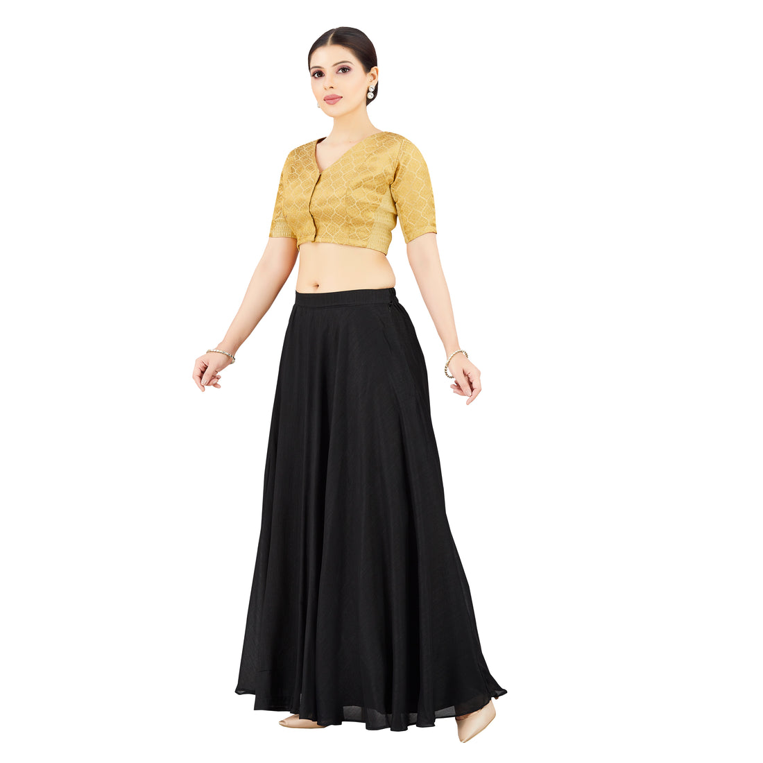 Sara Silk Skirt - Roop Darshan