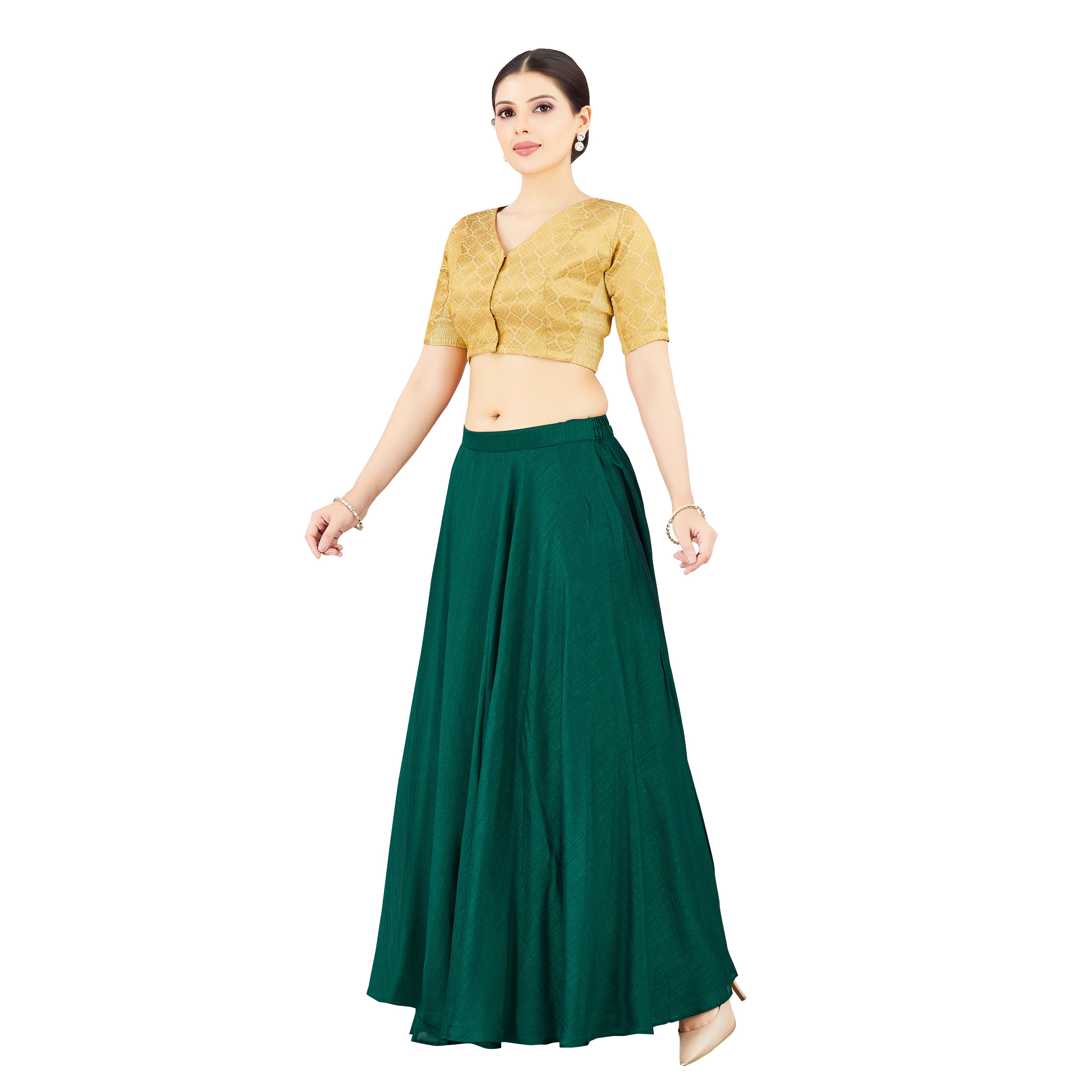 Sara Silk Skirt - Roop Darshan