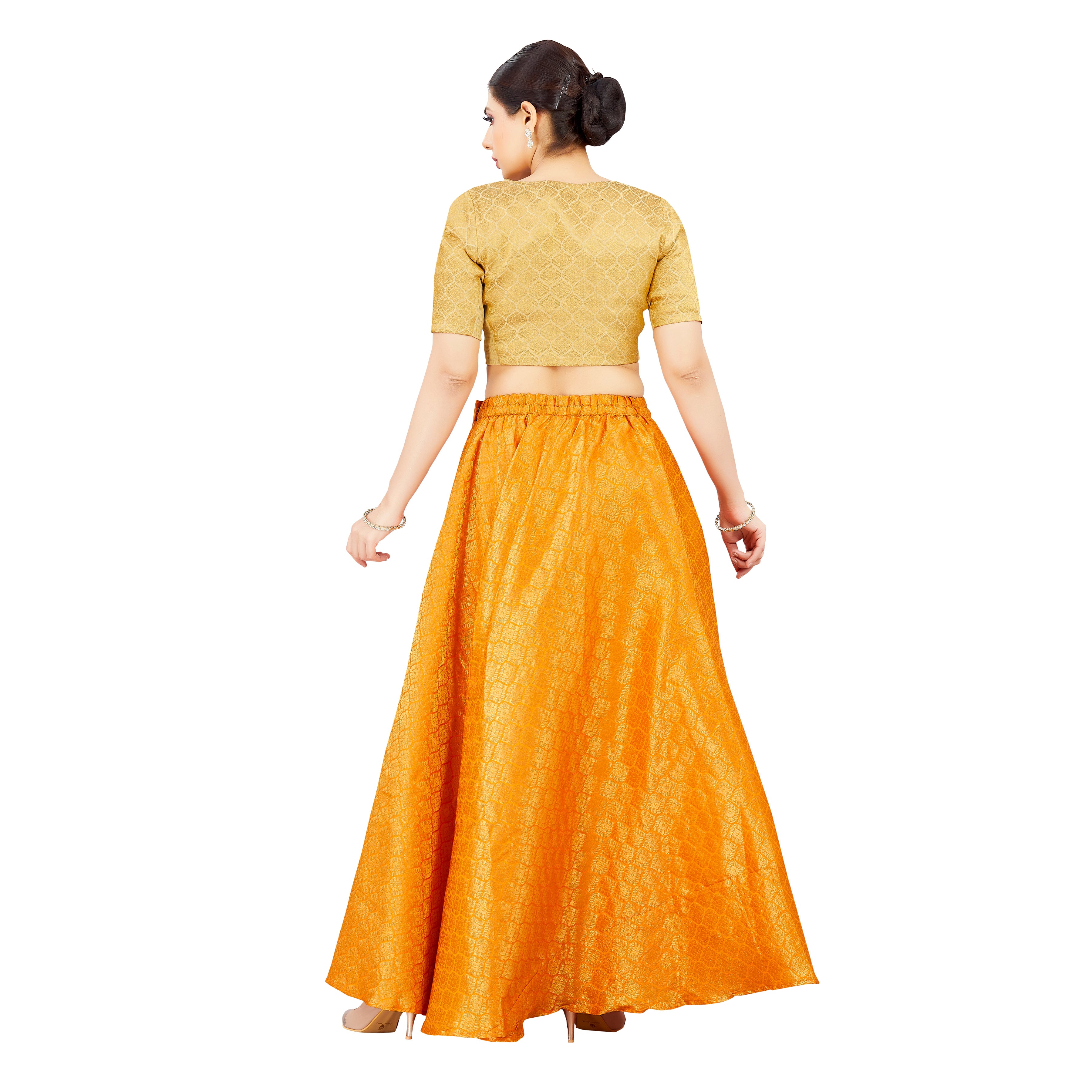 Dhara Brocade Skirt - Roop Darshan