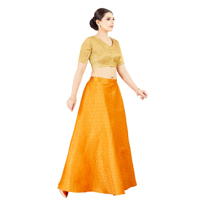 Dhara Brocade Skirt - Roop Darshan