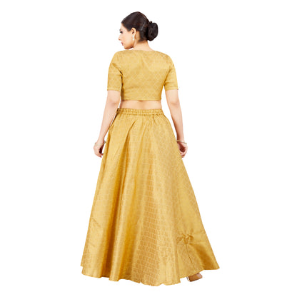 Dhara Brocade Skirt - Roop Darshan