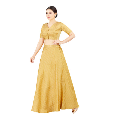 Dhara Brocade Skirt - Roop Darshan