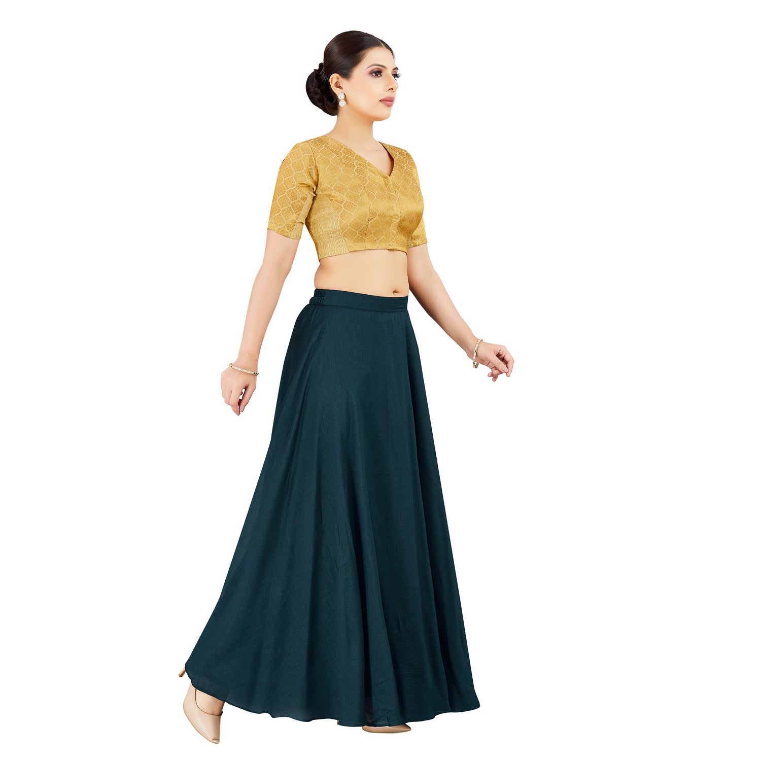 Sara Silk Skirt - Roop Darshan