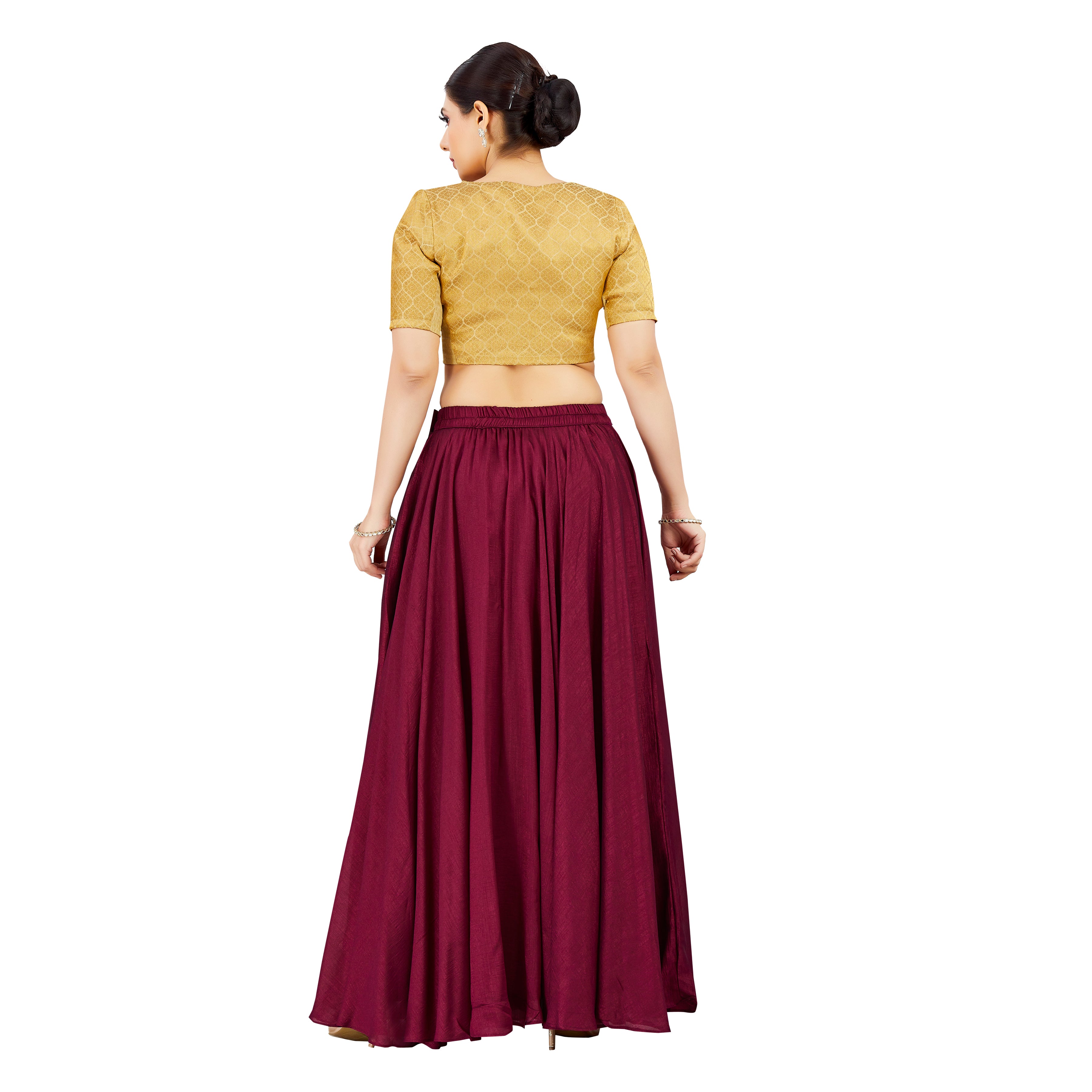 Sara Silk Skirt - Roop Darshan
