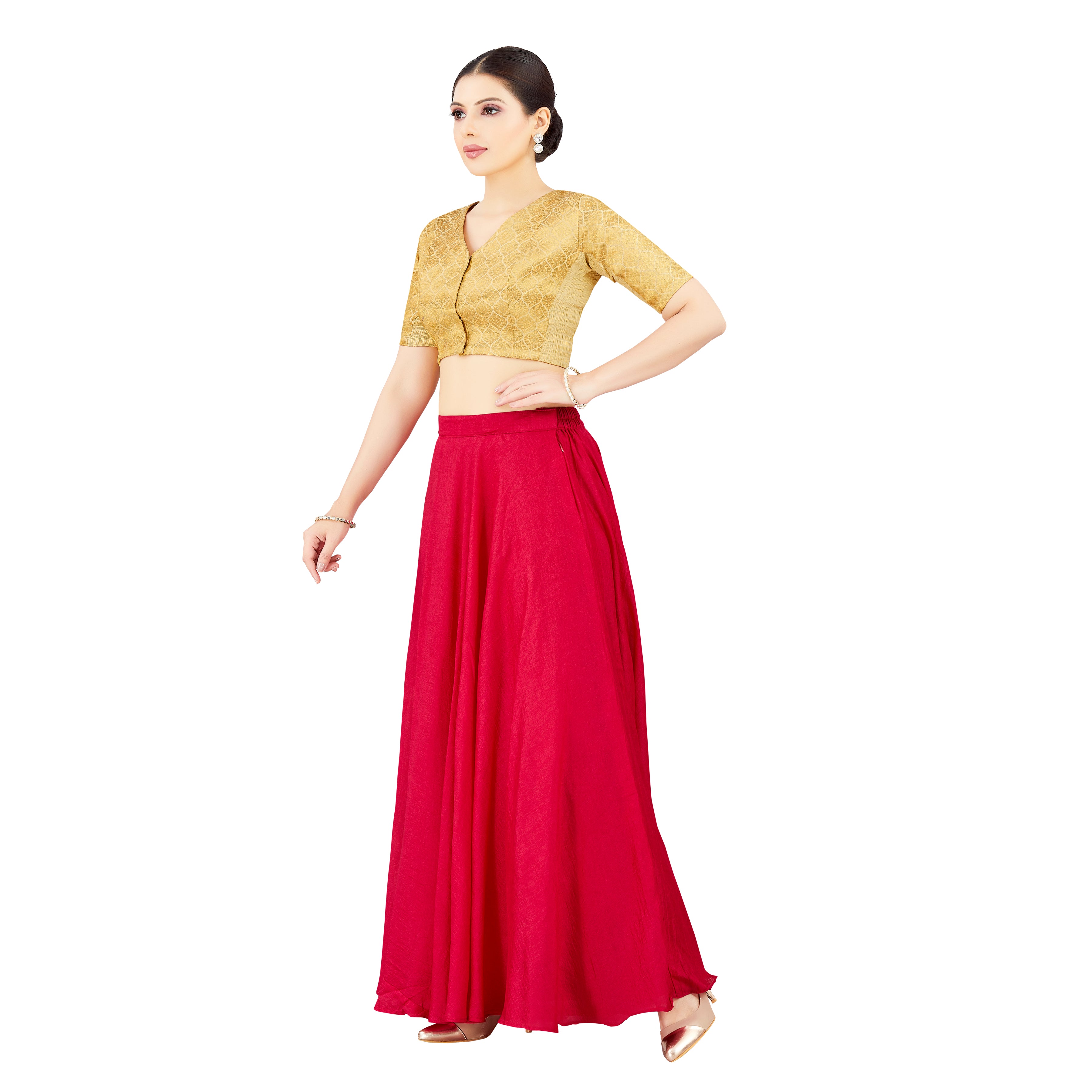 Sara Silk Skirt - Roop Darshan