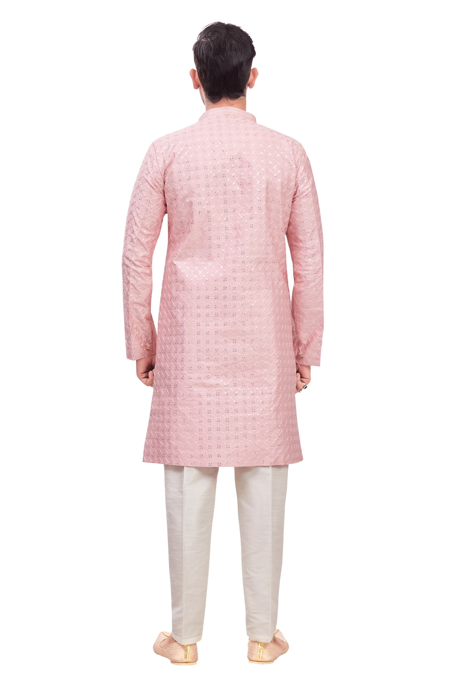 Mens Tiki Resham Kurta Set - Roop Darshan
