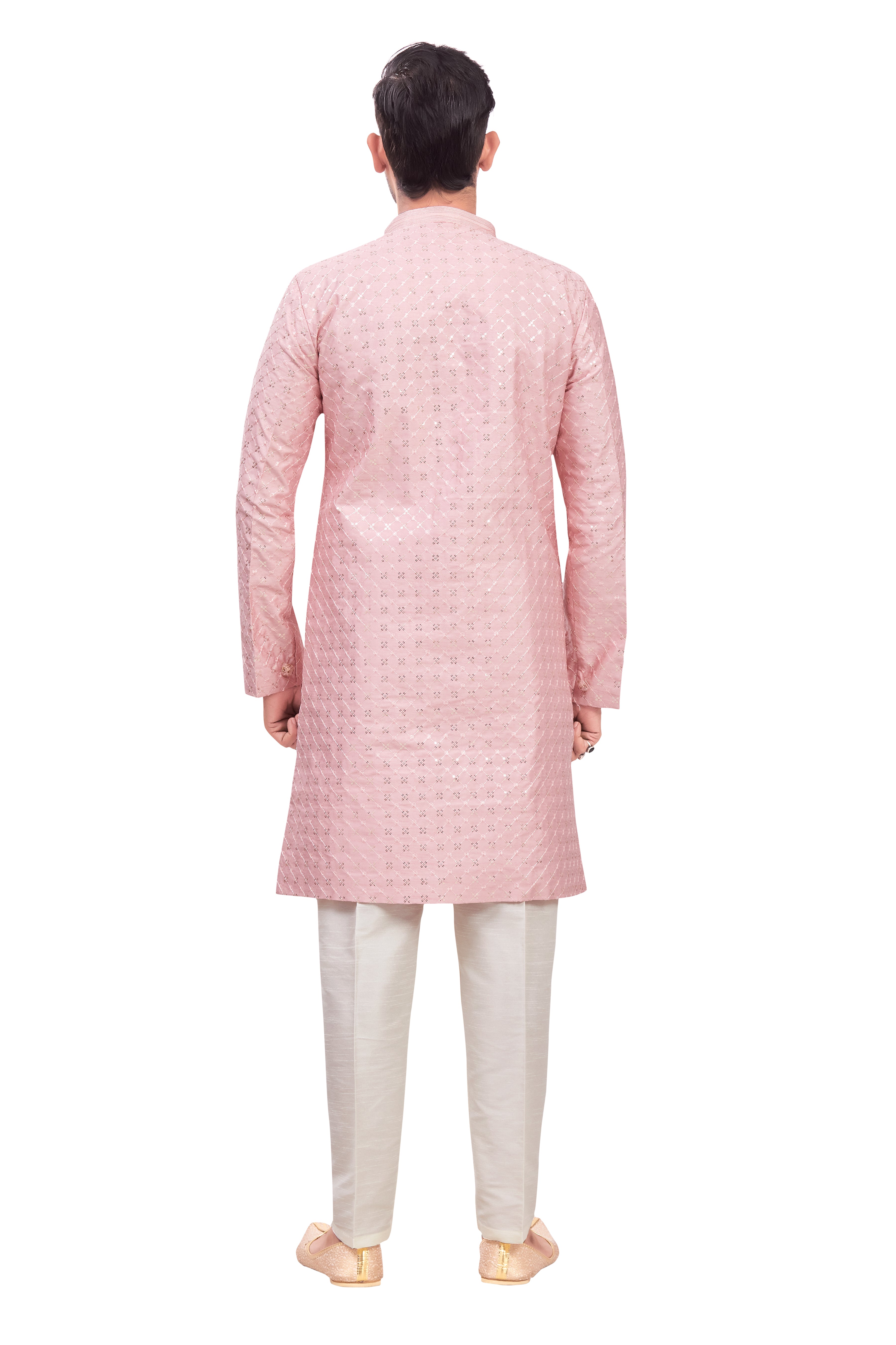 Mens Tiki Resham Kurta Set - Roop Darshan