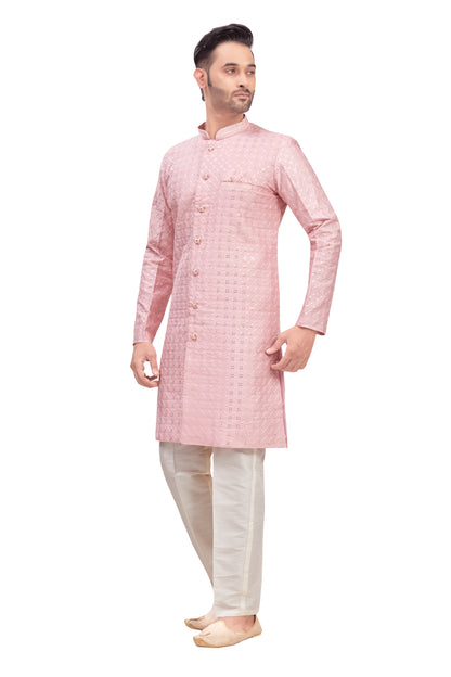 Mens Tiki Resham Kurta Set - Roop Darshan