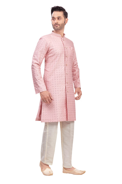 Mens Tiki Resham Kurta Set - Roop Darshan