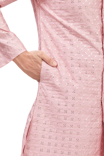 Mens Tiki Resham Kurta Set - Roop Darshan