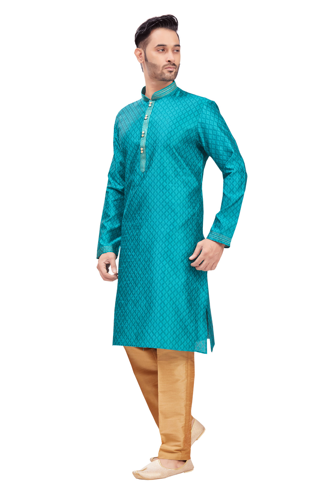 Mens Brocade Kurta Set - Roop Darshan