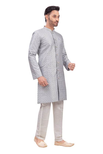 Mens Tiki Resham Kurta Set - Roop Darshan