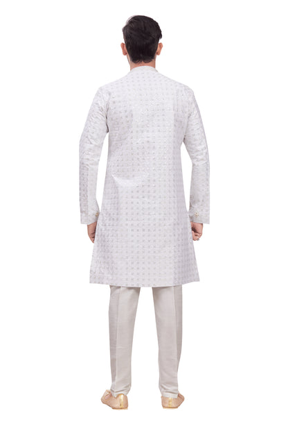 Mens Tiki Resham Kurta Set - Roop Darshan