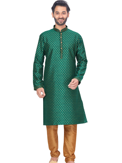 Mens Printed Kurta Set - Roop Darshan