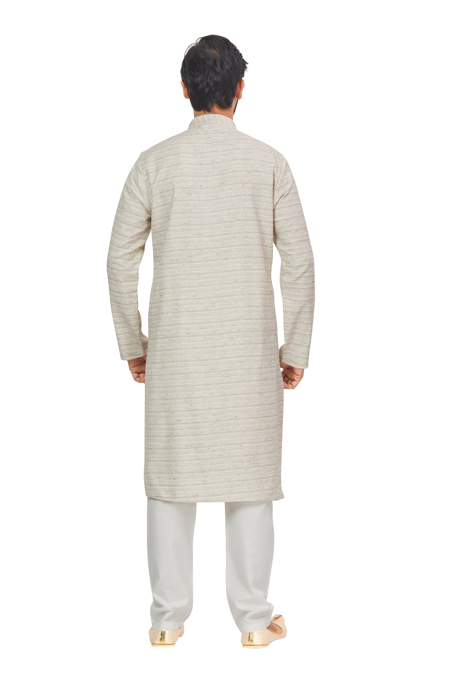 Mens Linen Kurta Set - Roop Darshan