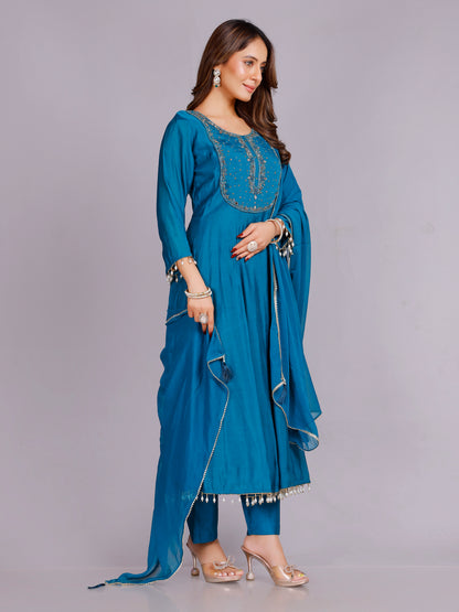 Ziya Silk Flair Suit