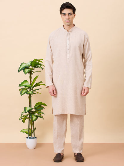 Krishna Cotton Kurta Set