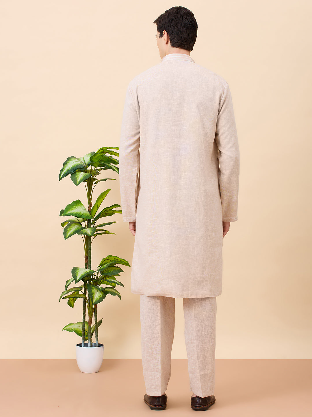 Krishna Cotton Kurta Set