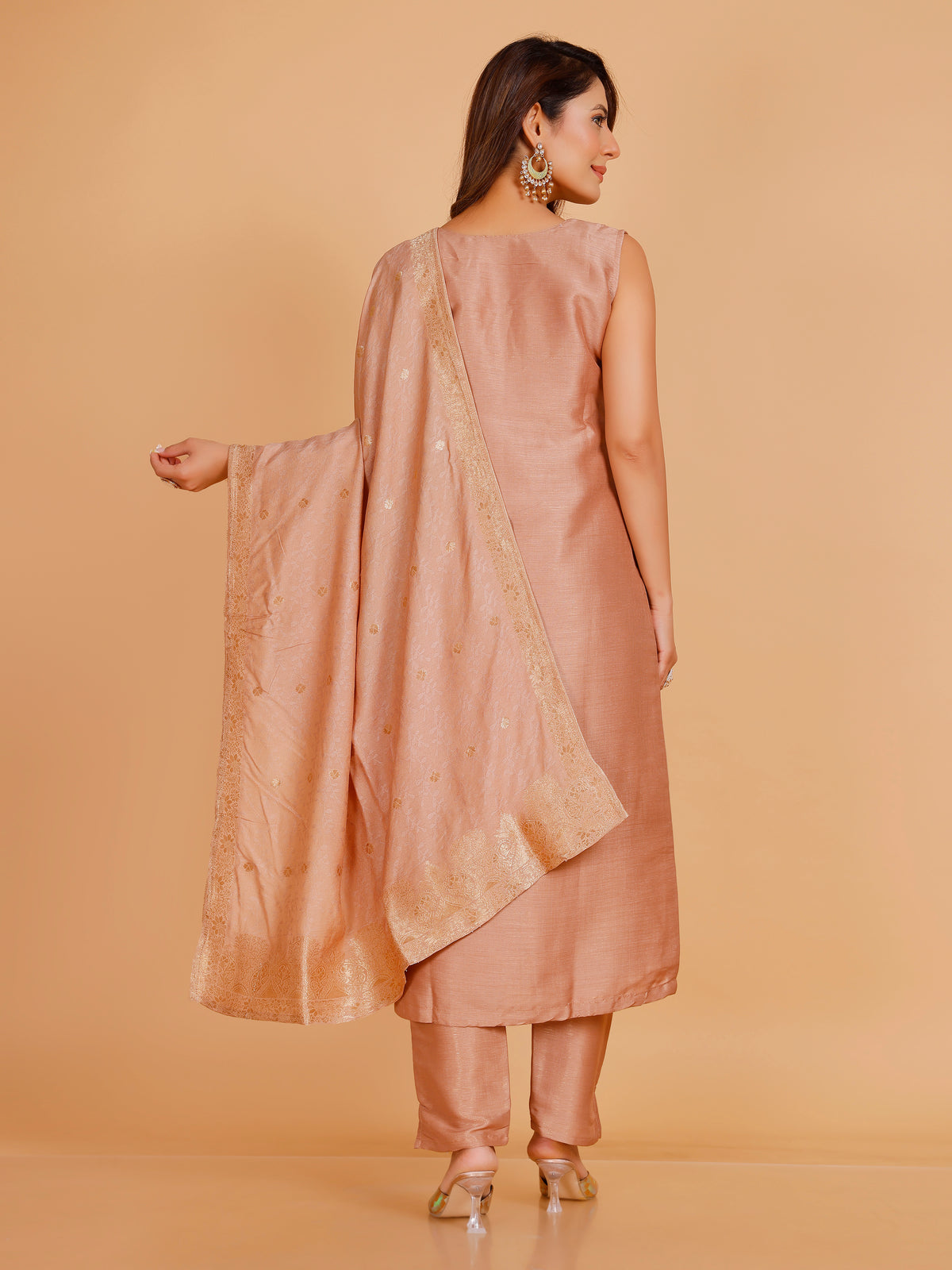 Grishma Silk Straight Suit