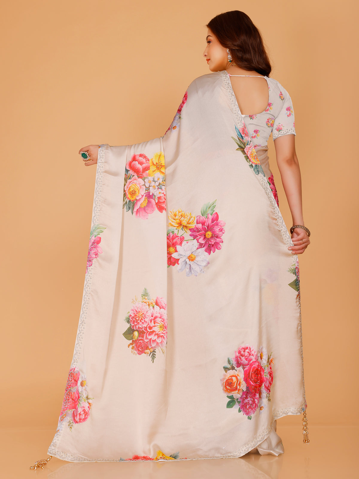 Mishka Silk Printed Saree