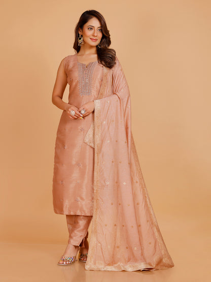 Grishma Silk Straight Suit