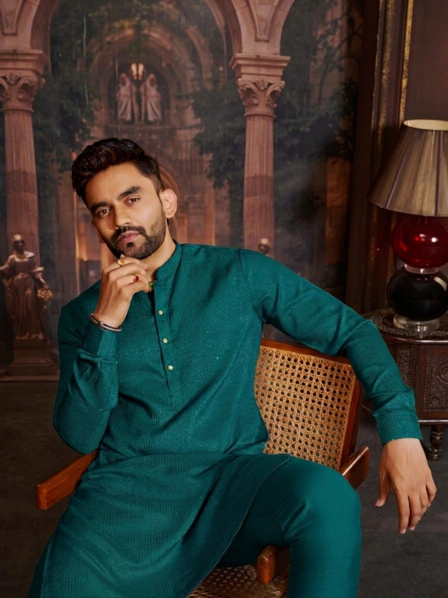 Ashwin Silk Kurta Set