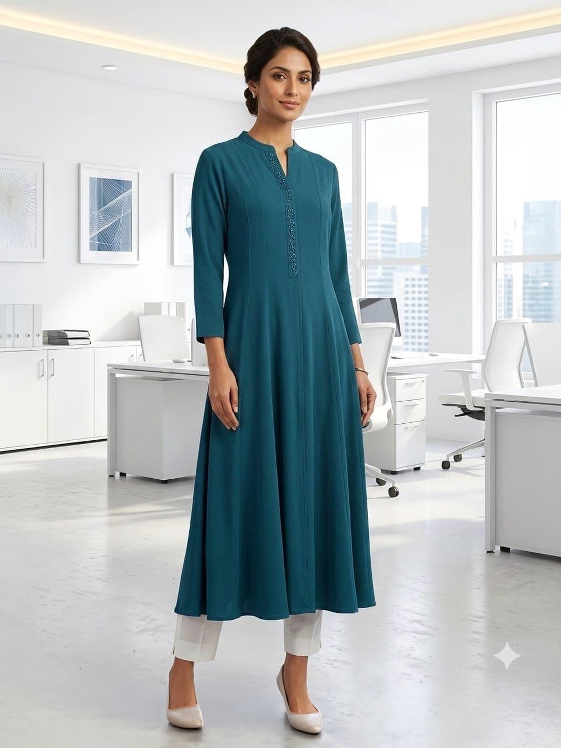 Paridhi Silk Kurti Dress