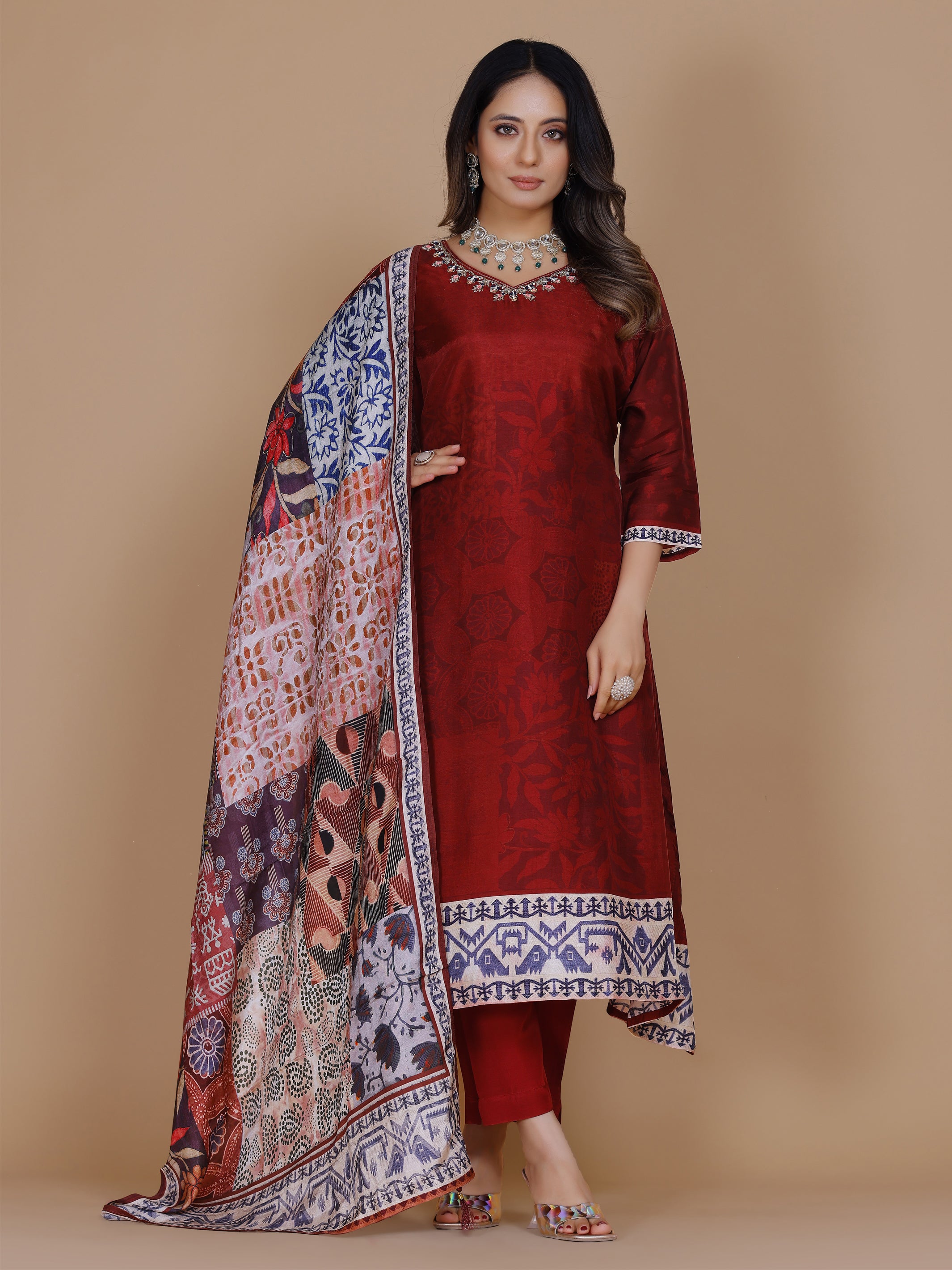 Vani Flair Suit - Roop Darshan