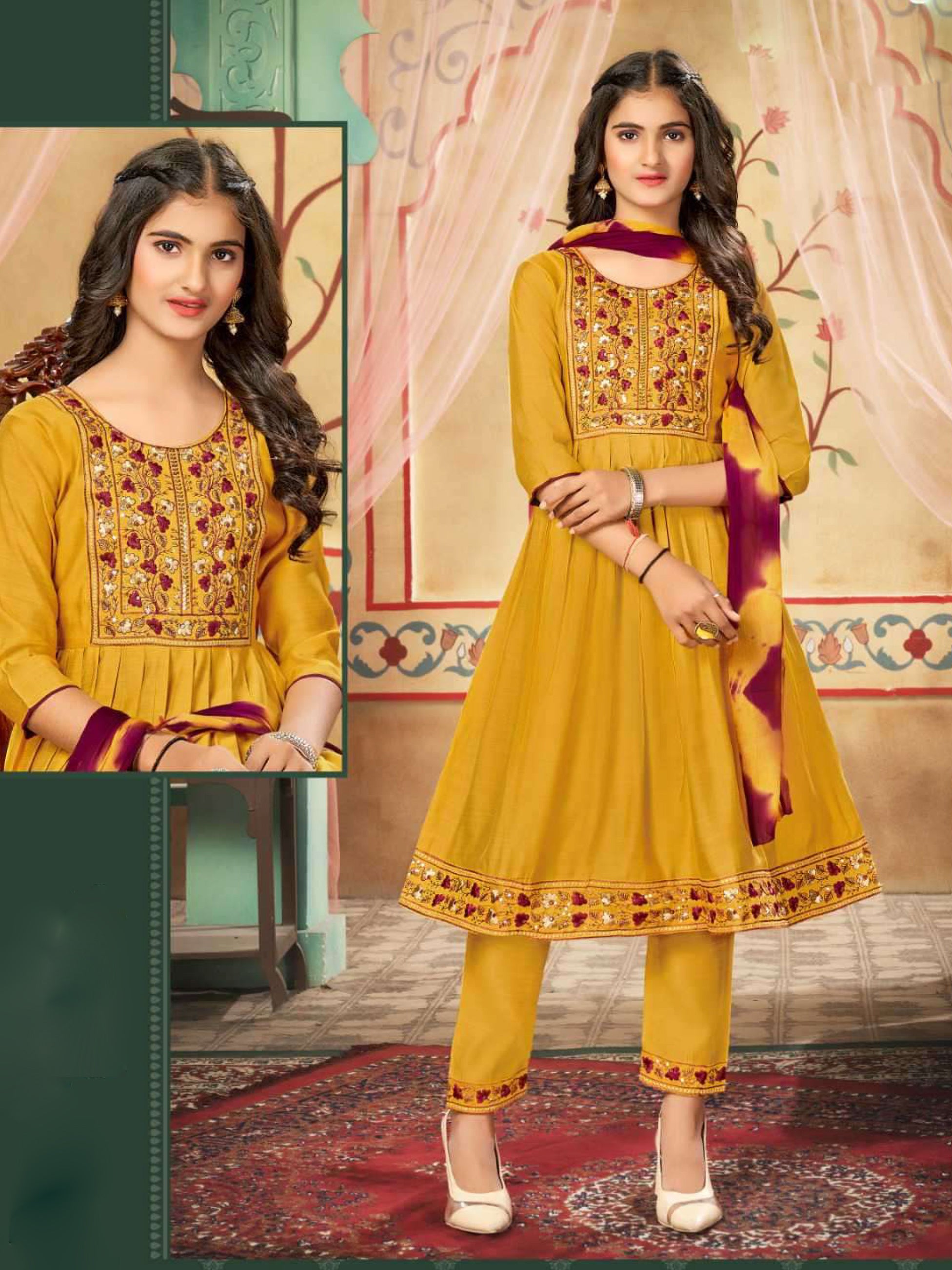 Bhavi Flair Suit - Roop Darshan