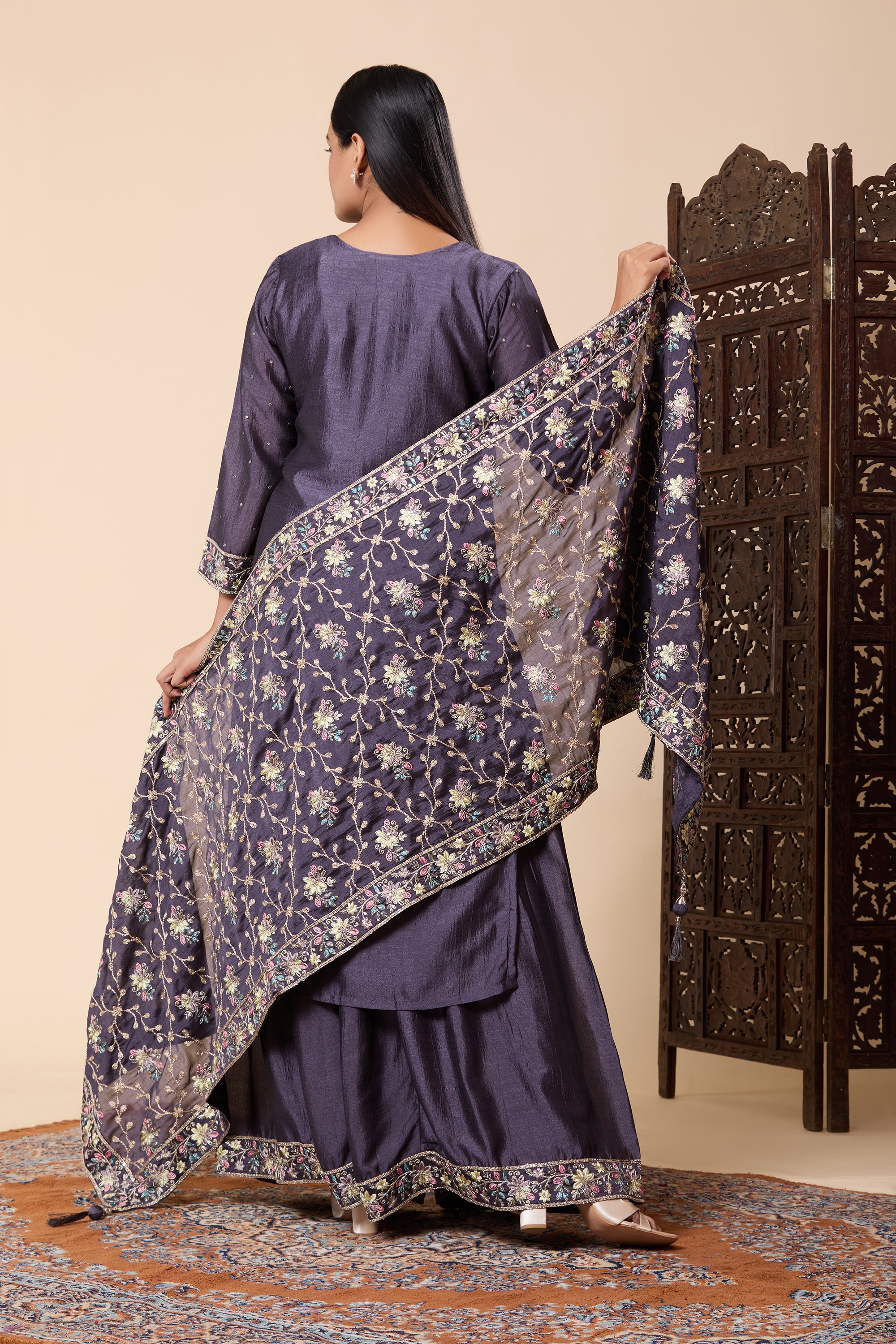 Ananya Palazzo Suit - Roop Darshan