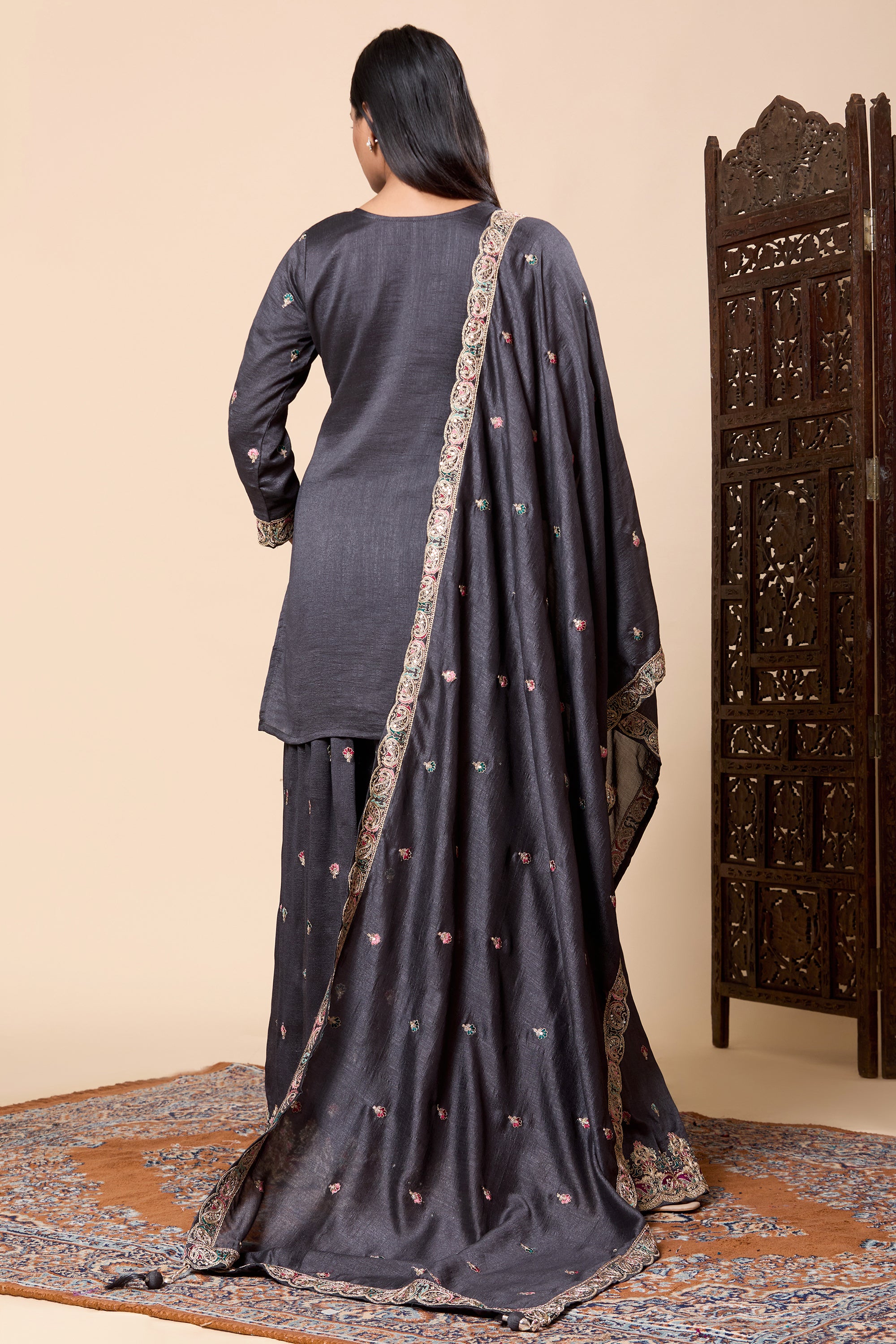 Vanika Palazzo Suit - Roop Darshan