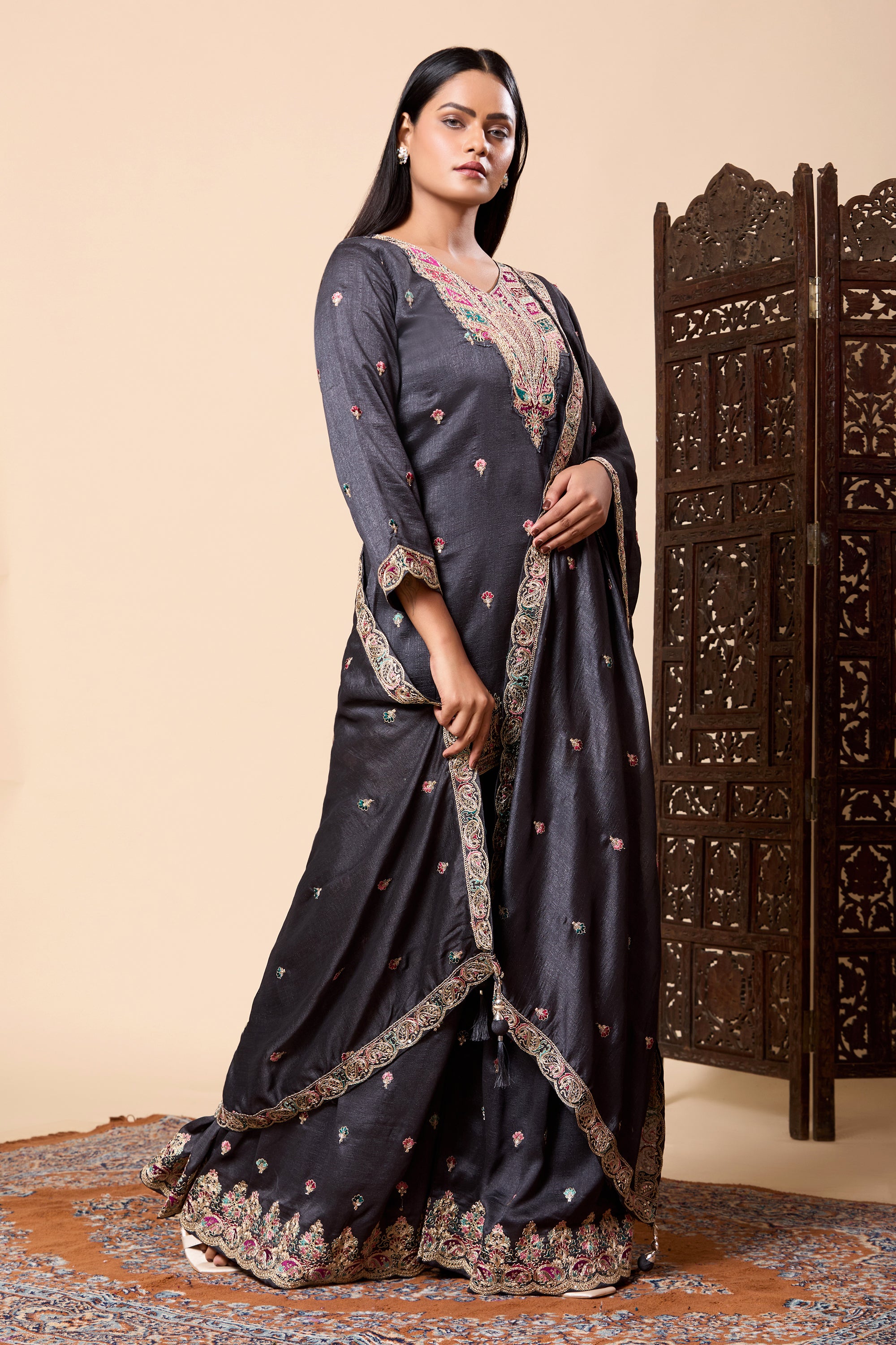 Vanika Palazzo Suit - Roop Darshan