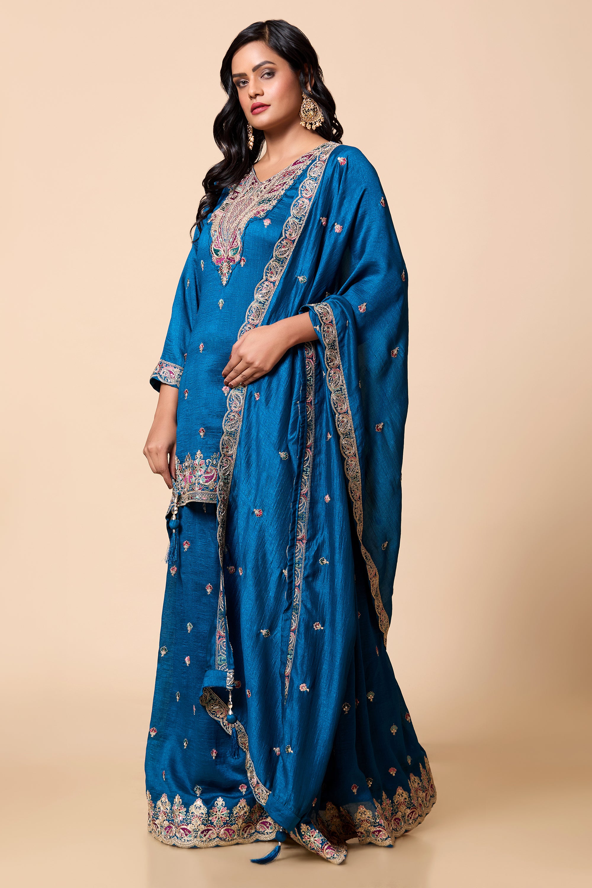 Vanika Palazzo Suit - Roop Darshan
