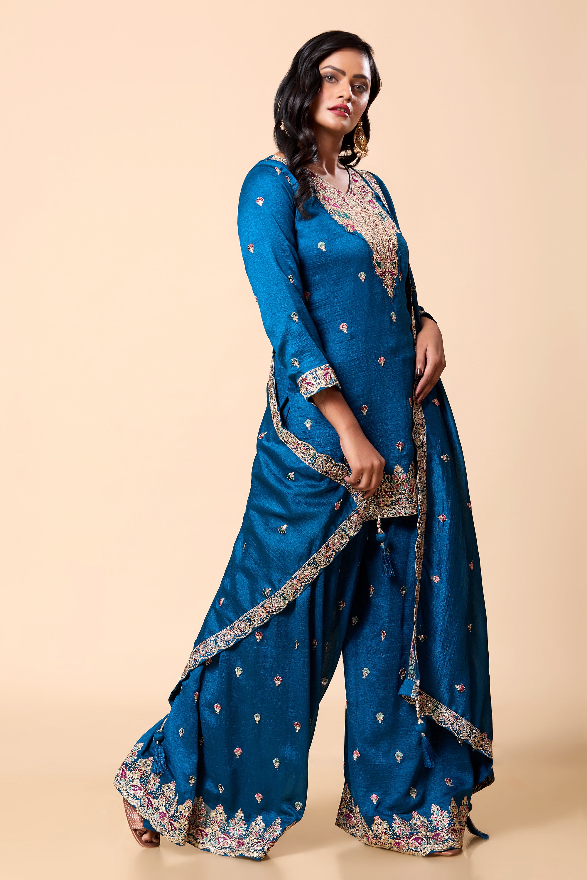 Vanika Palazzo Suit - Roop Darshan