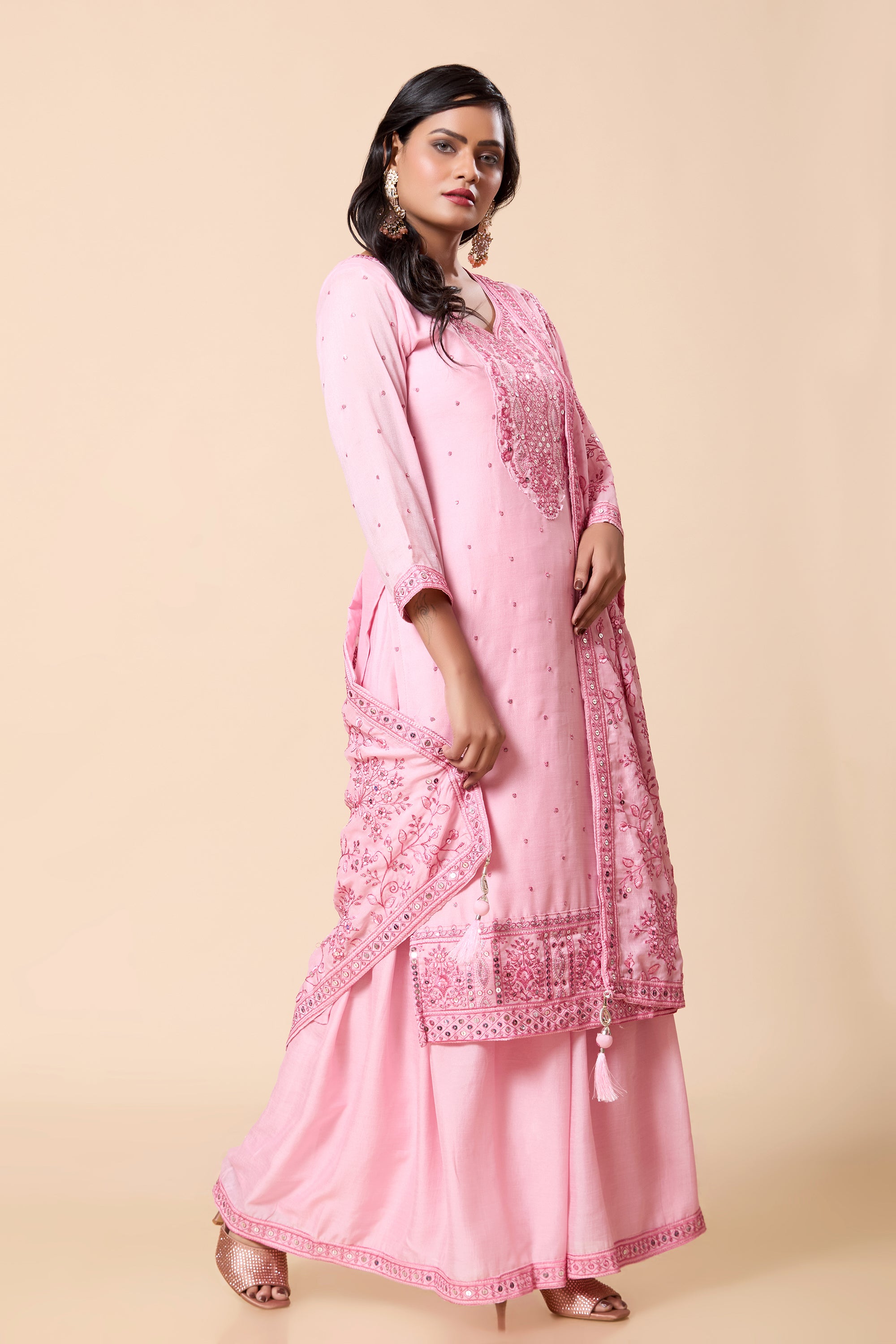 Naya Palazzo Suit - Roop Darshan