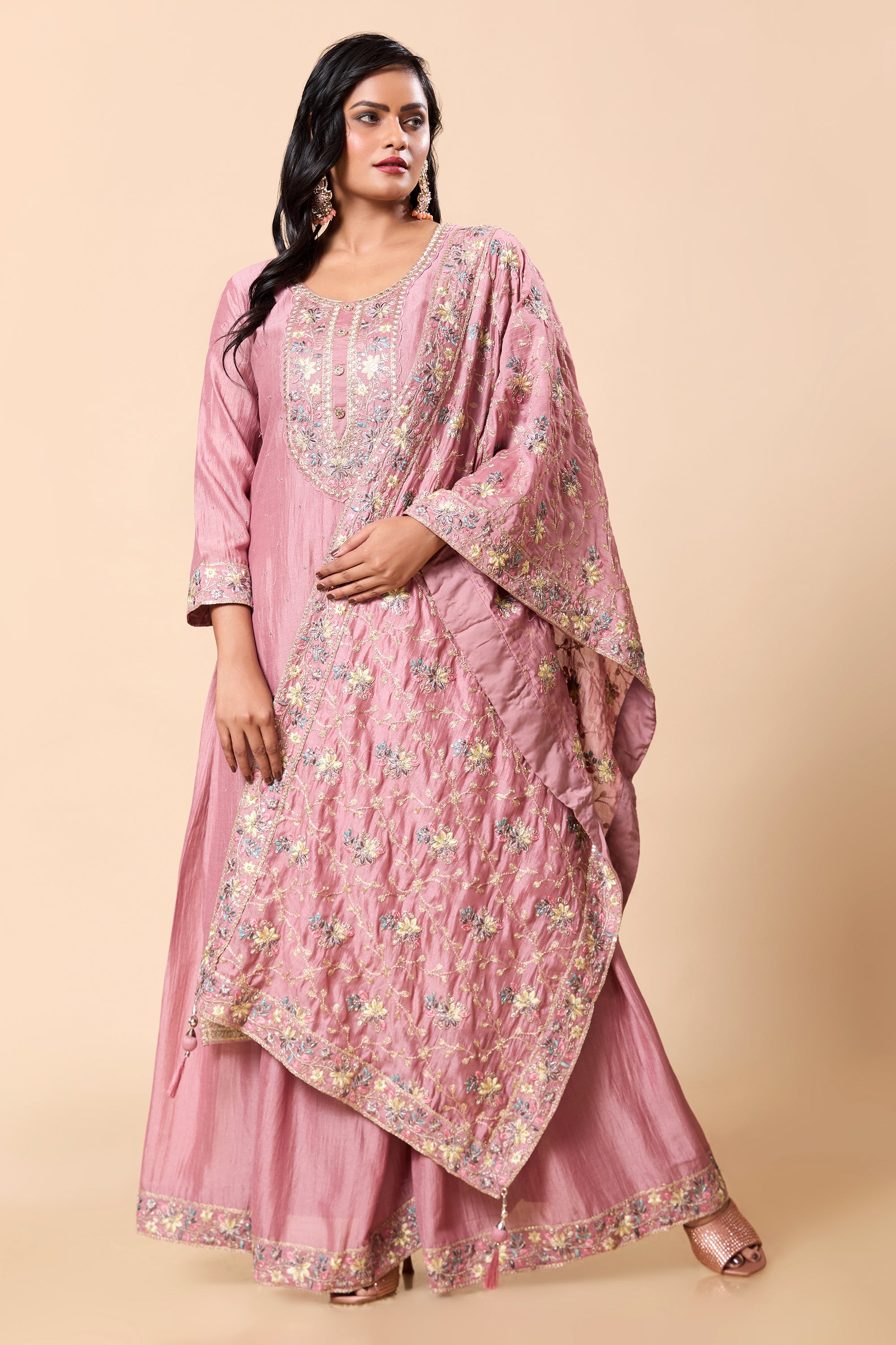 Ananya Palazzo Suit - Roop Darshan