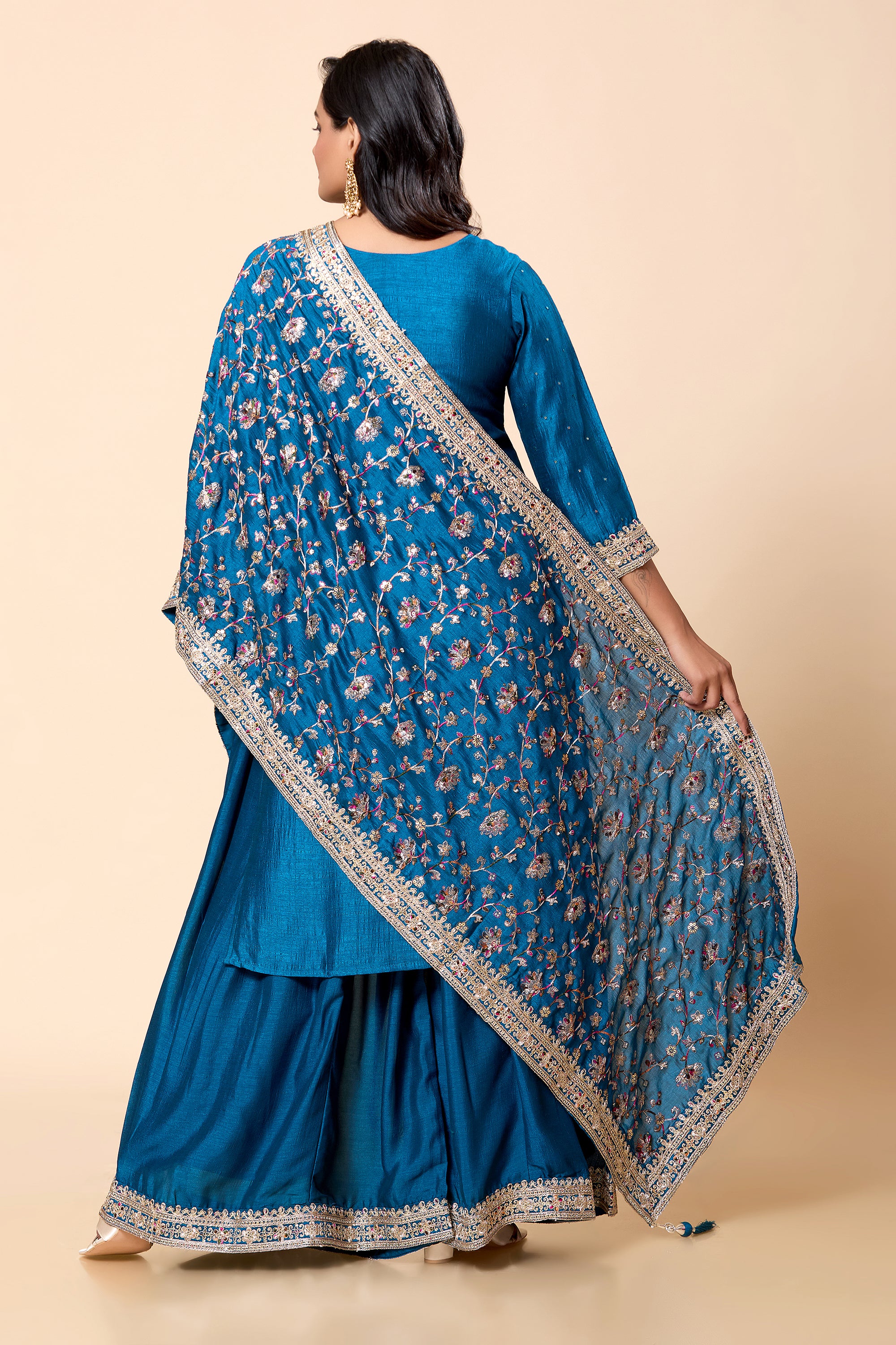 Vinita Palazzo Suit - Roop Darshan