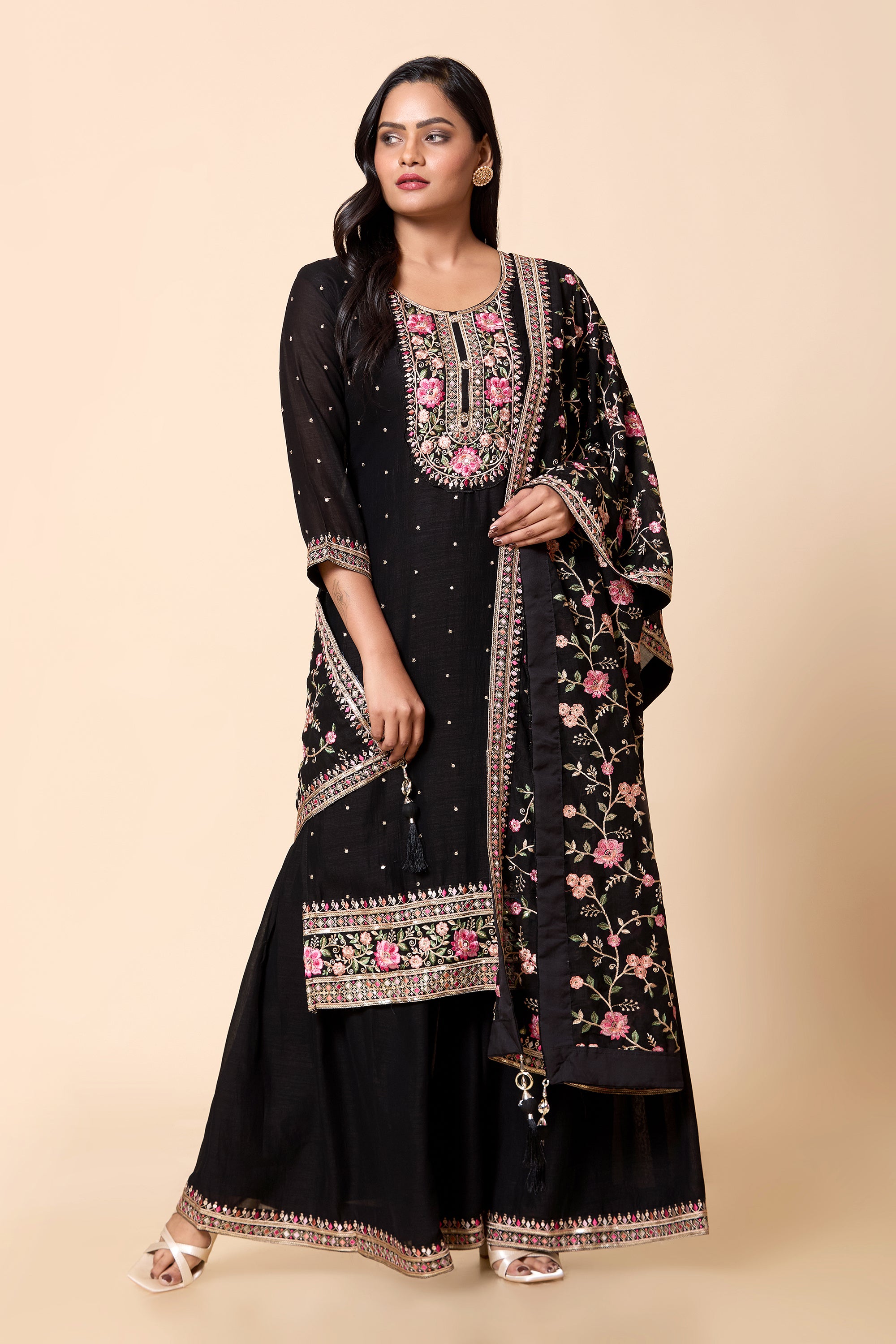 Ahana Palazzo Suit - Roop Darshan