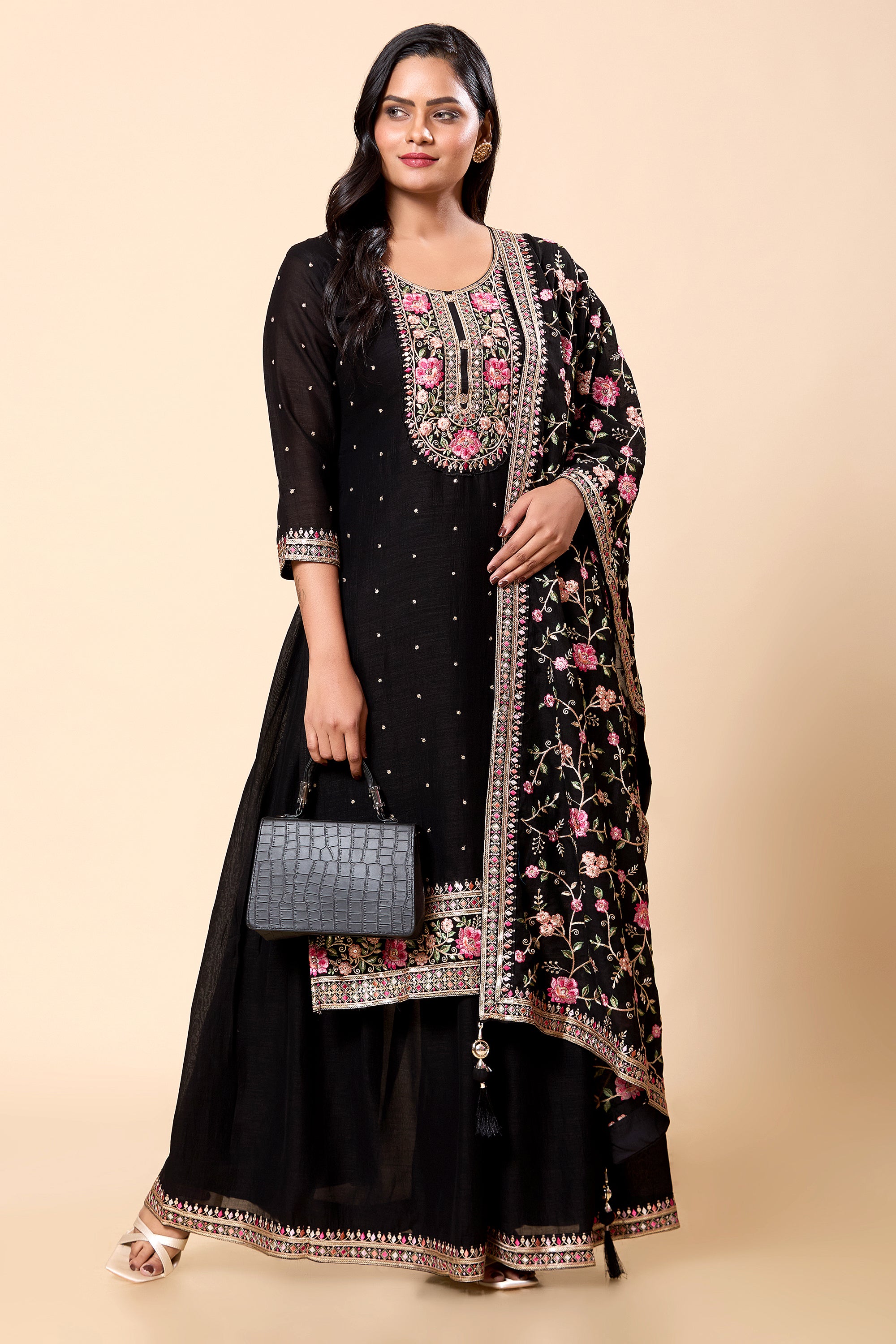 Ahana Palazzo Suit - Roop Darshan