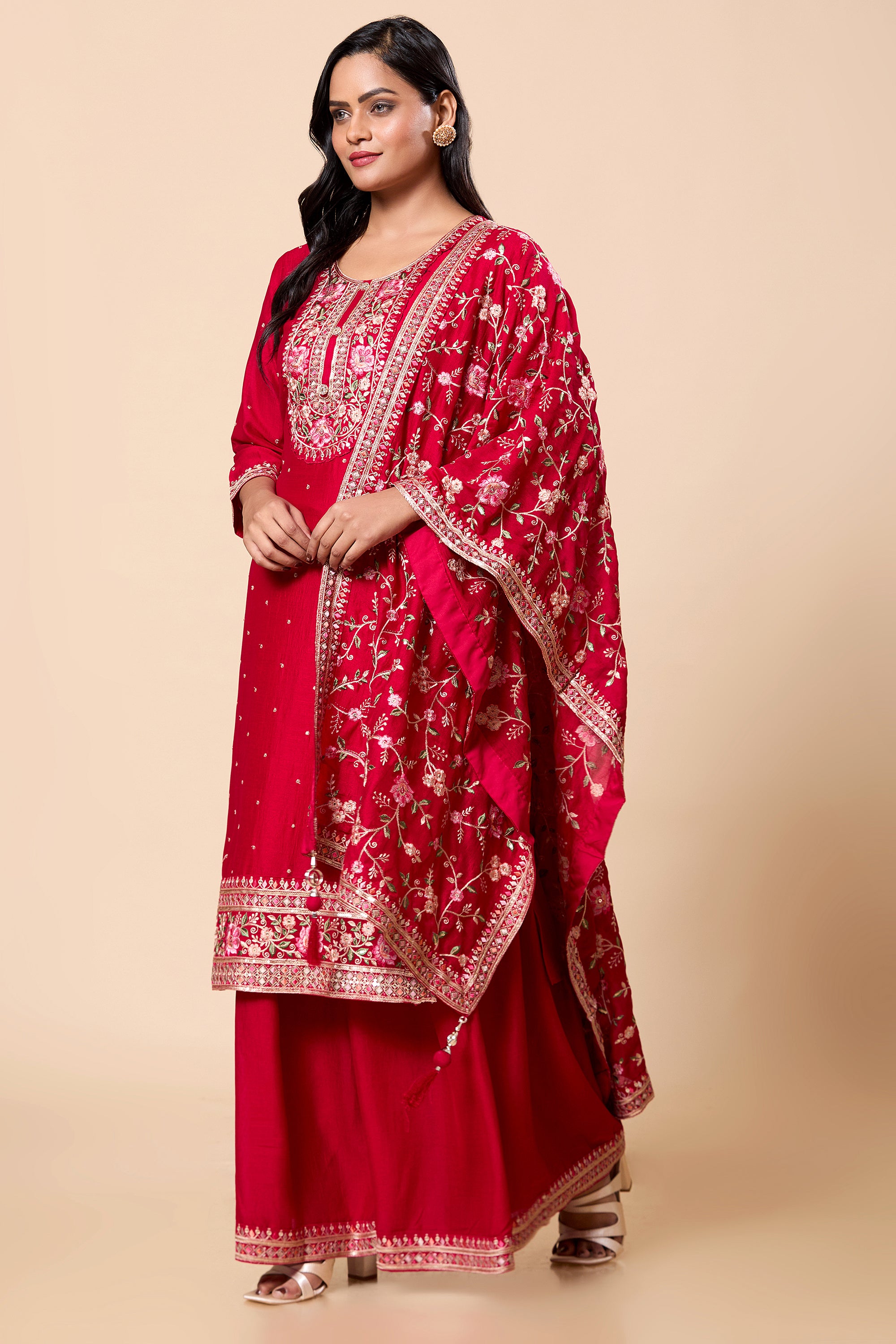 Ahana Palazzo Suit - Roop Darshan