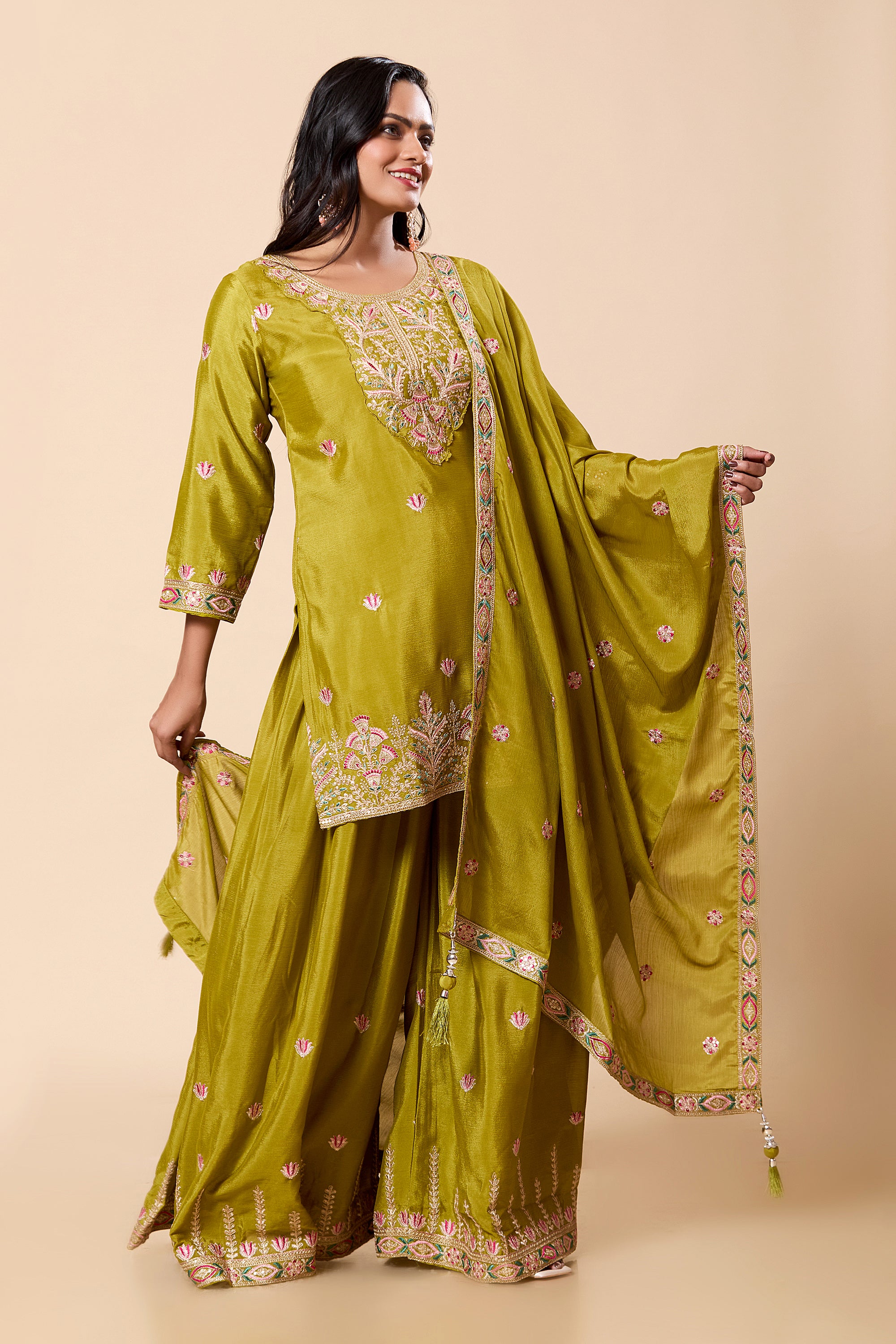Rani Palazzo Suit - Roop Darshan