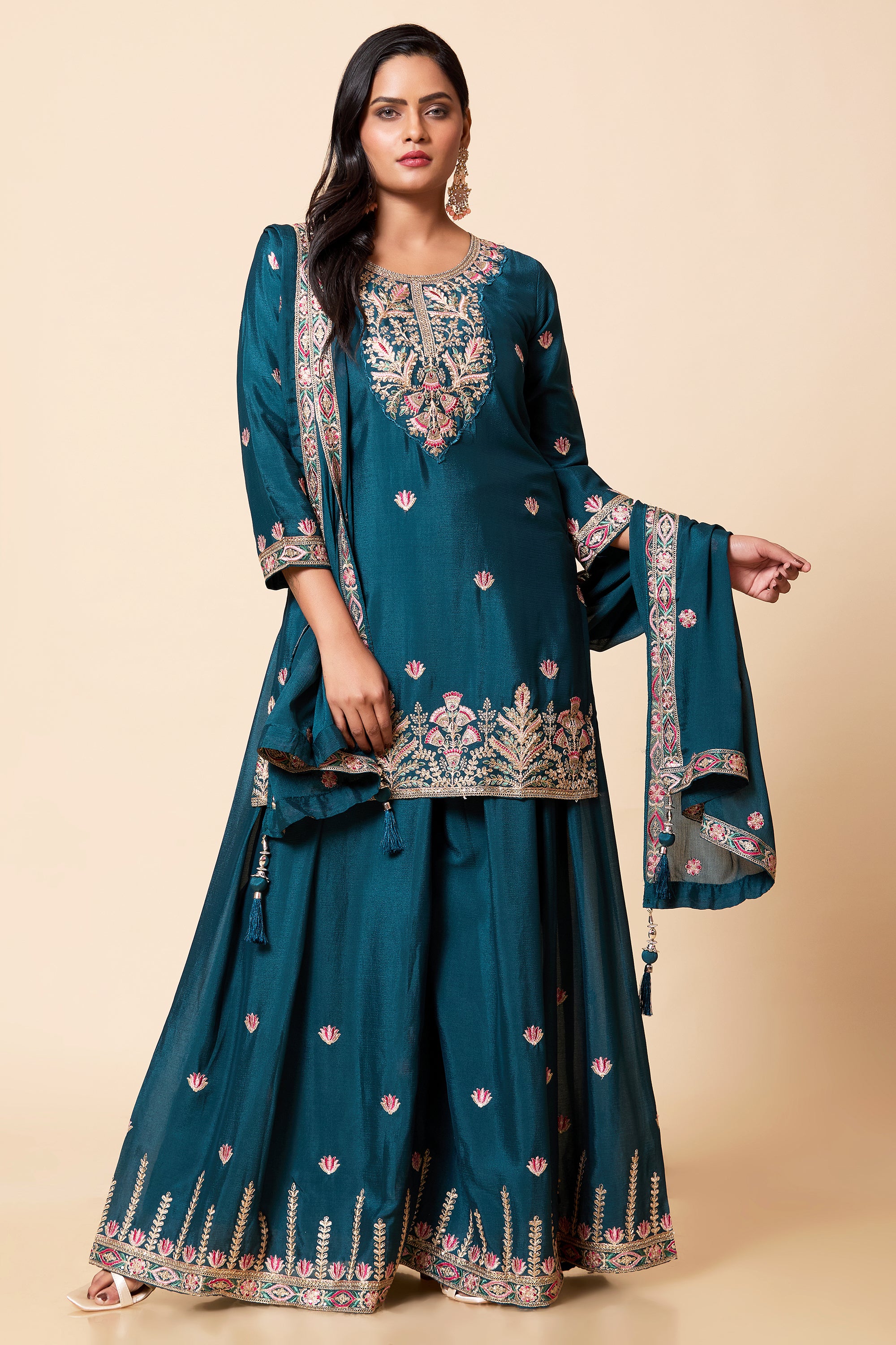 Rani Palazzo Suit - Roop Darshan