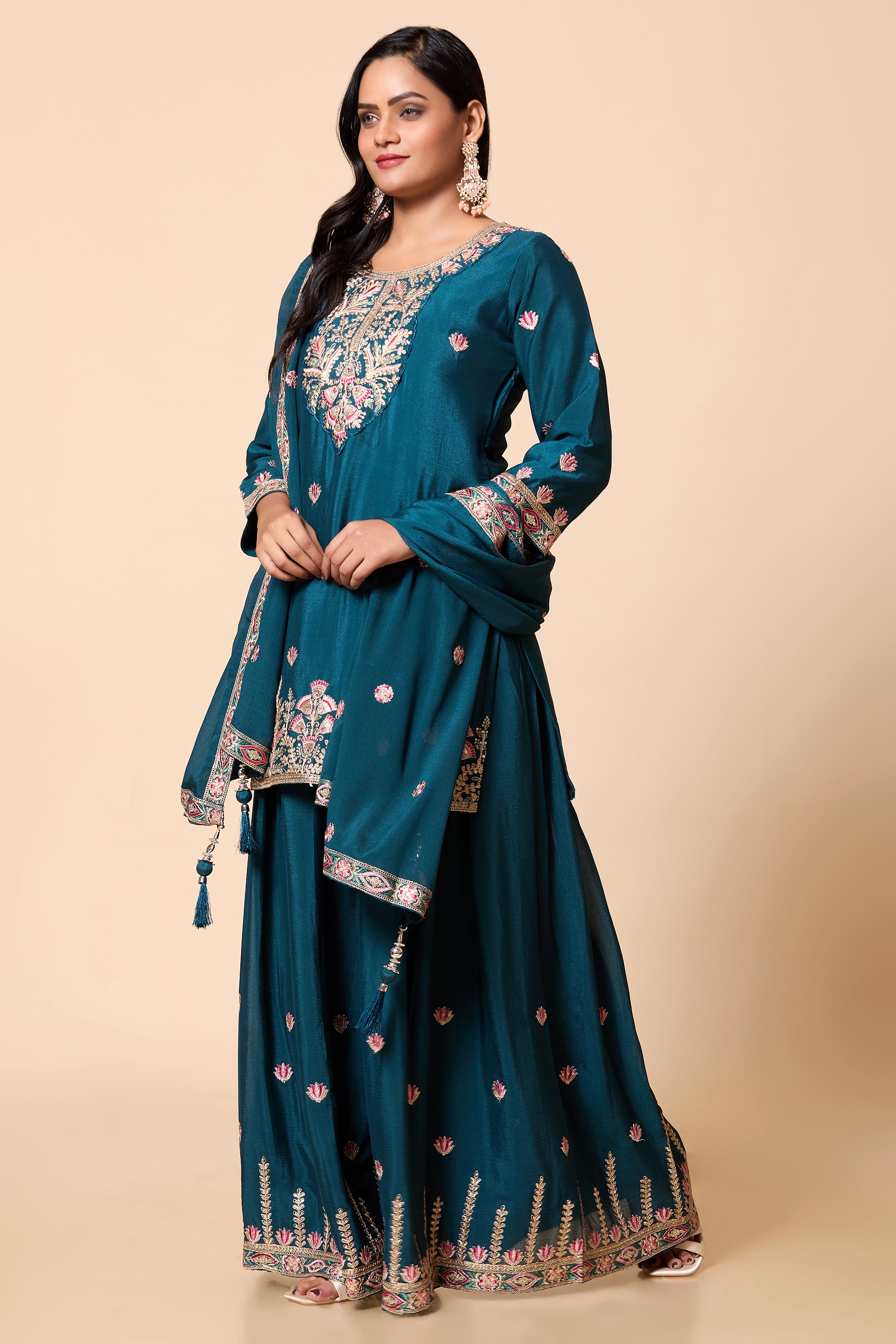 Rani Palazzo Suit - Roop Darshan