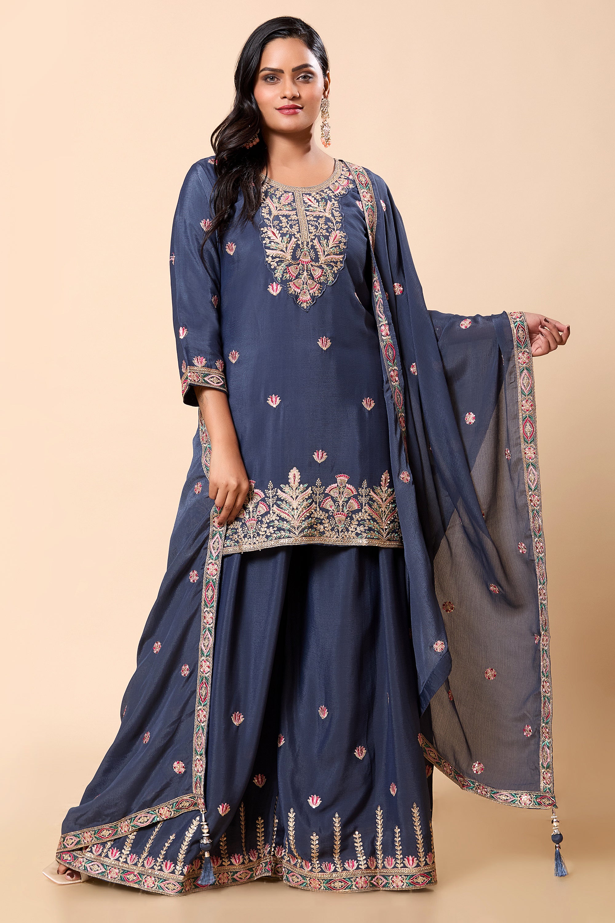 Rani Palazzo Suit - Roop Darshan