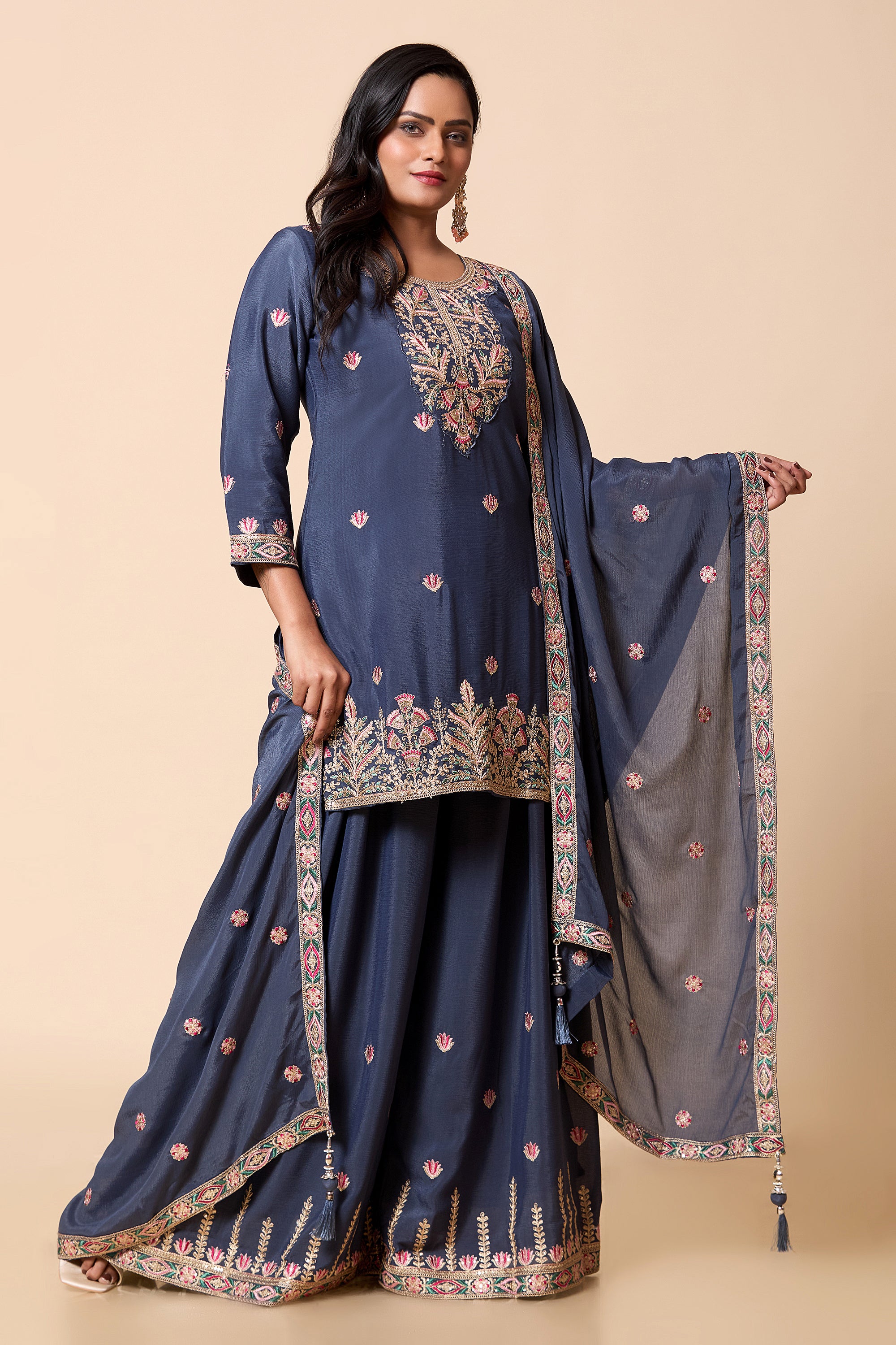 Rani Palazzo Suit - Roop Darshan