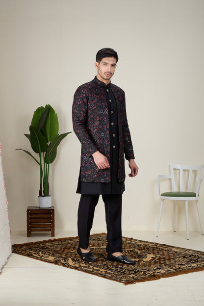 Mens Kurta Set With Jacket