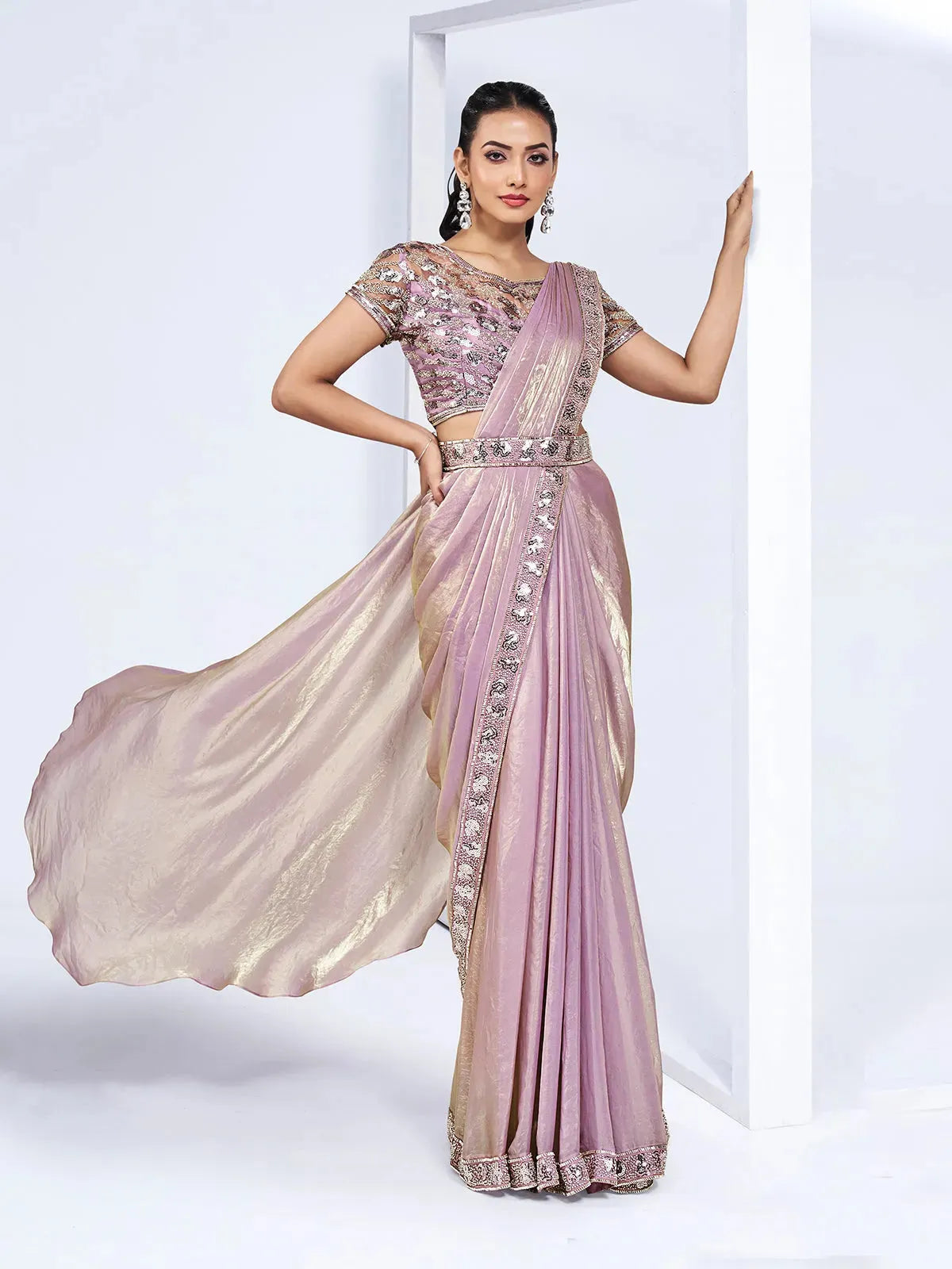 Meera Ready To Wear Choli Saree